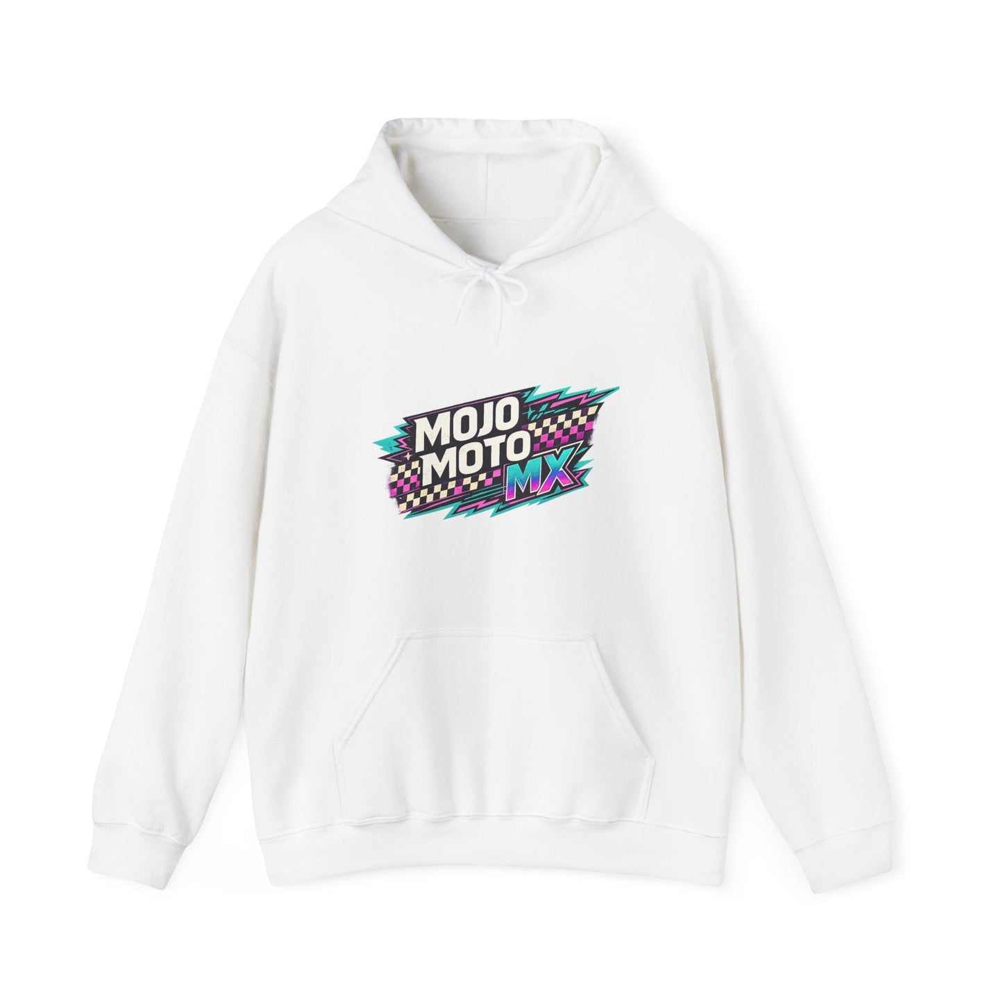 Mojo Moto MX Retro Racing Logo Hoodie - SJM Print Store