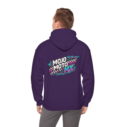 Mojo Moto MX Retro Racing Logo Hoodie - SJM Print Store
