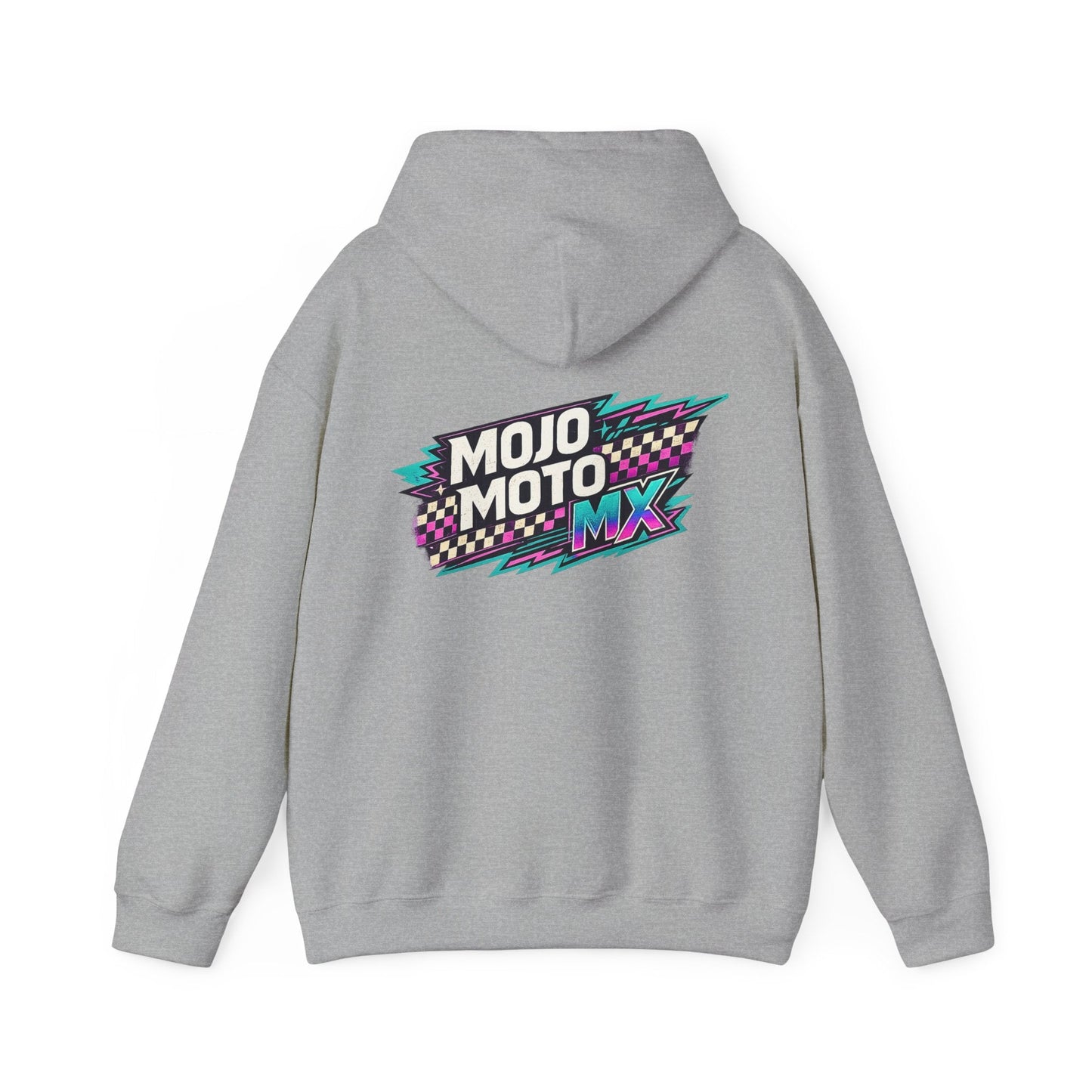 Mojo Moto MX Retro Racing Logo Hoodie - SJM Print Store