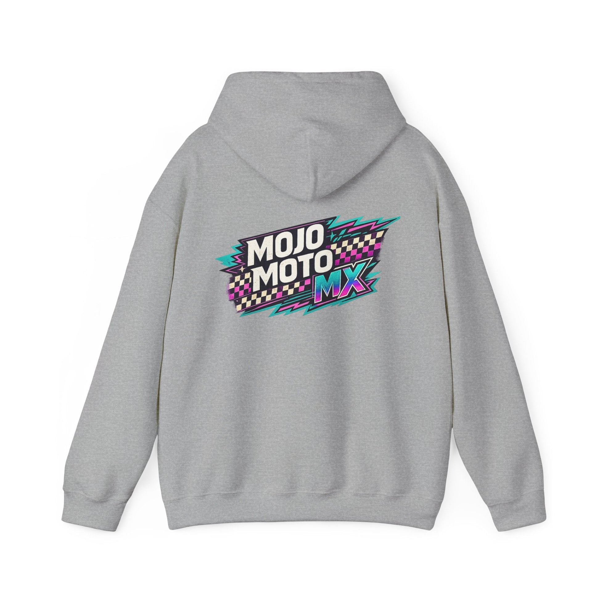 Mojo Moto MX Retro Racing Logo Hoodie - SJM Print Store