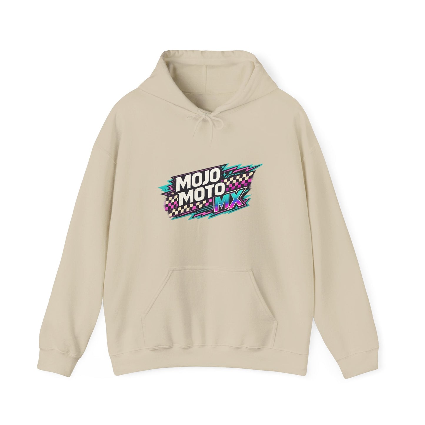 Mojo Moto MX Retro Racing Logo Hoodie - SJM Print Store