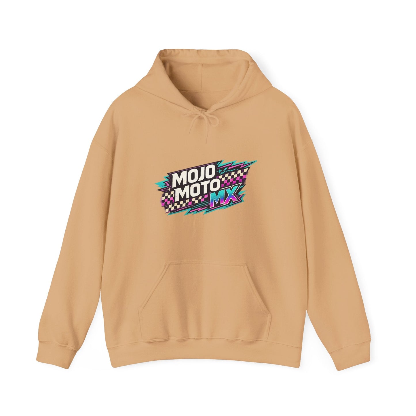 Mojo Moto MX Retro Racing Logo Hoodie - SJM Print Store