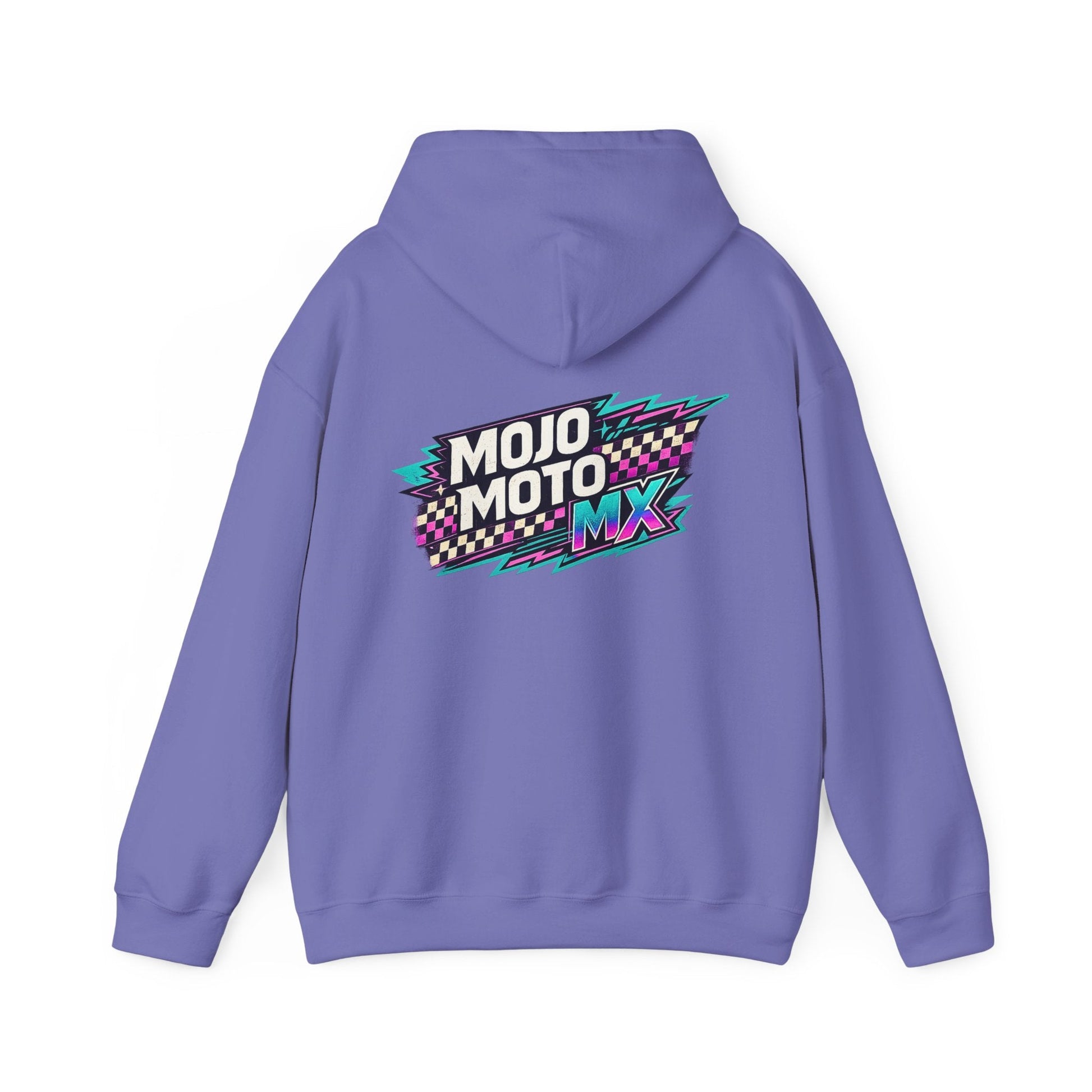 Mojo Moto MX Retro Racing Logo Hoodie - SJM Print Store
