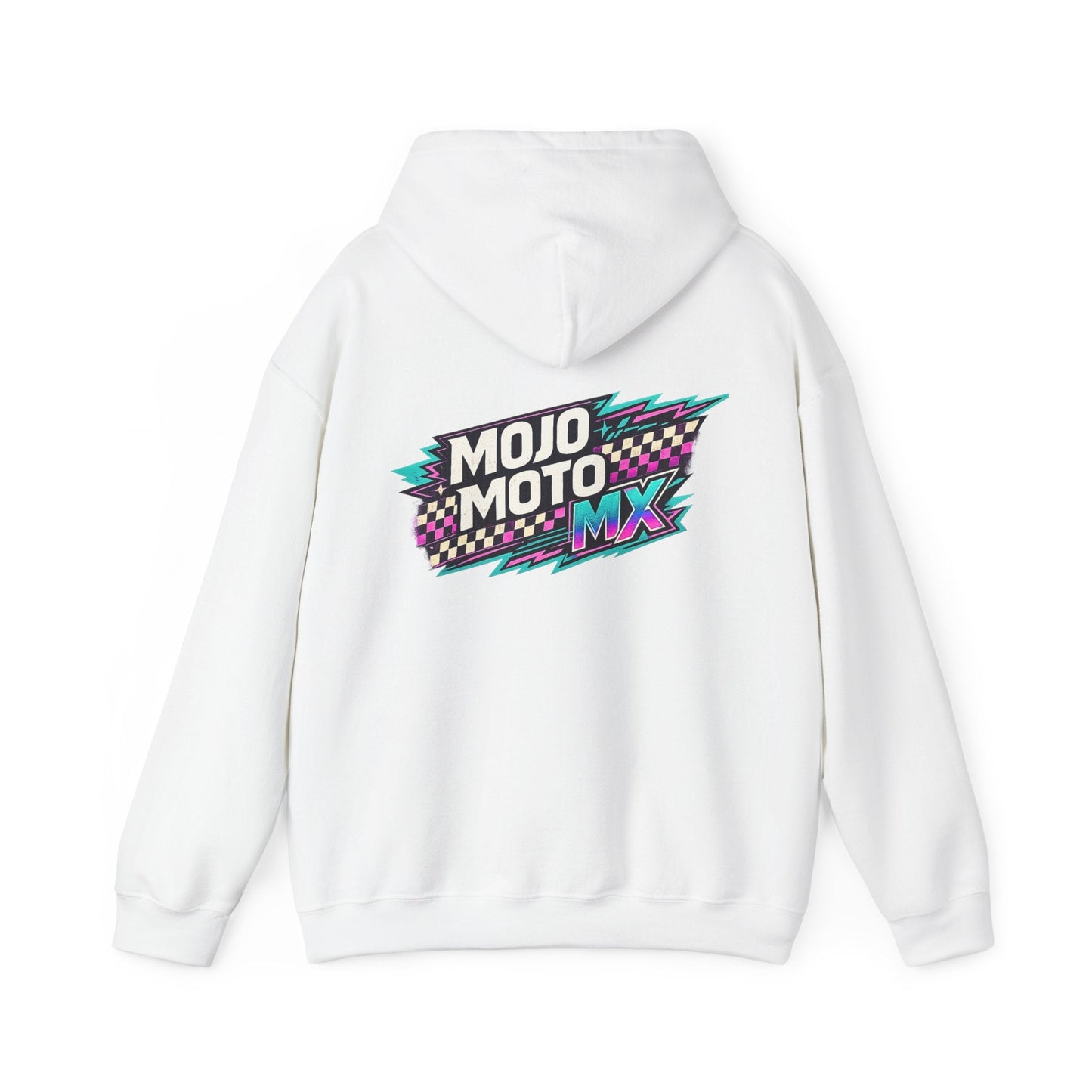 Mojo Moto MX Retro Racing Logo Hoodie - SJM Print Store