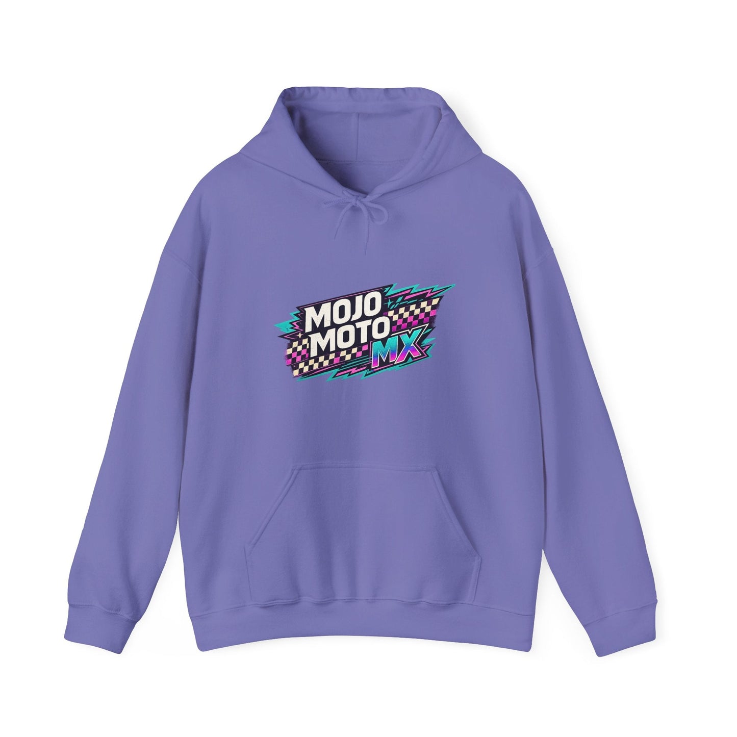 Mojo Moto MX Retro Racing Logo Hoodie - SJM Print Store