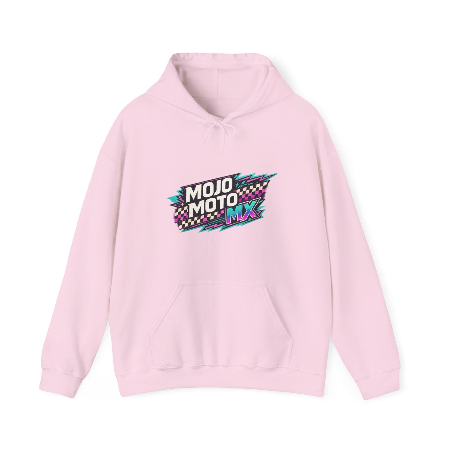 Mojo Moto MX Retro Racing Logo Hoodie - SJM Print Store