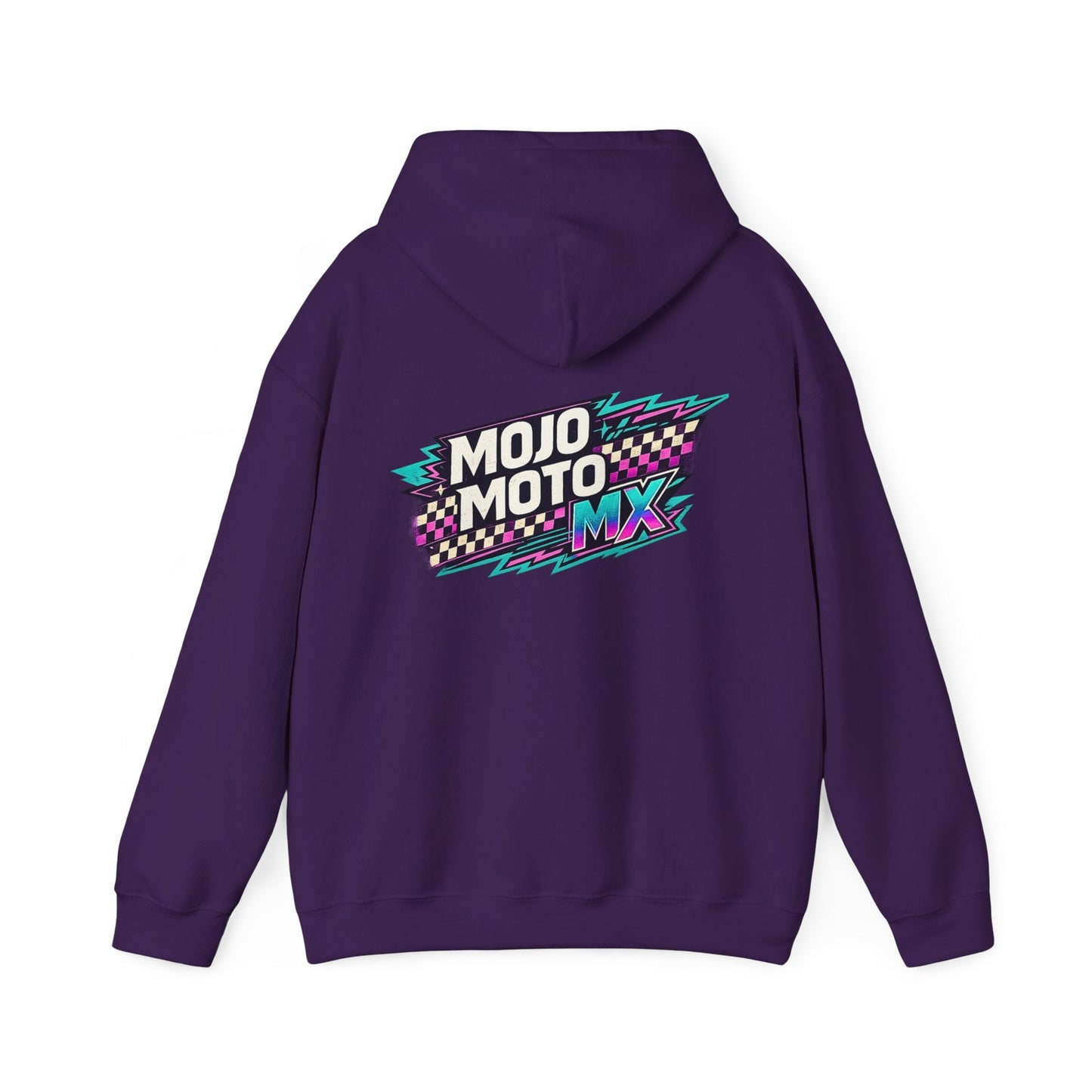 Mojo Moto MX Retro Racing Logo Hoodie - SJM Print Store