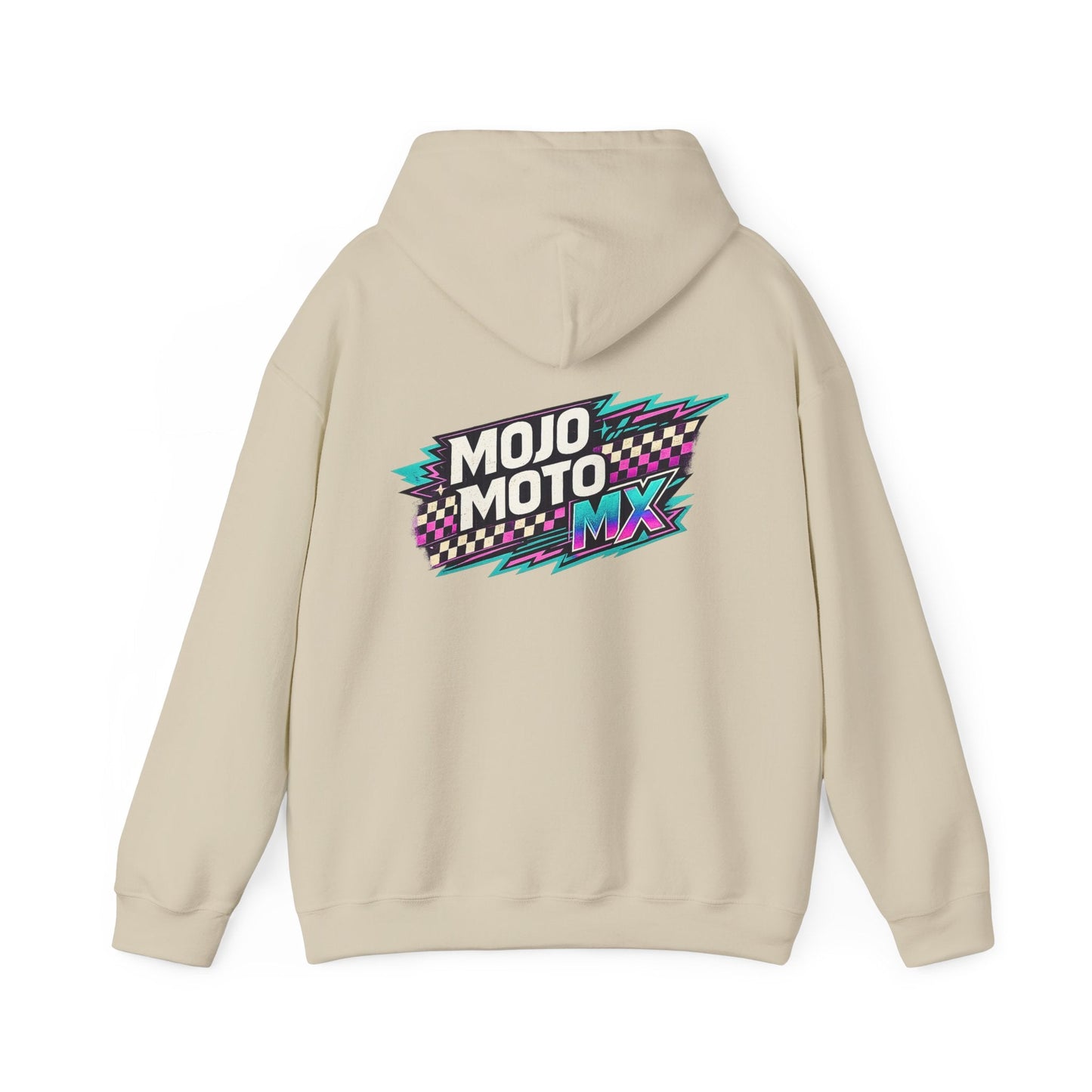 Mojo Moto MX Retro Racing Logo Hoodie - SJM Print Store