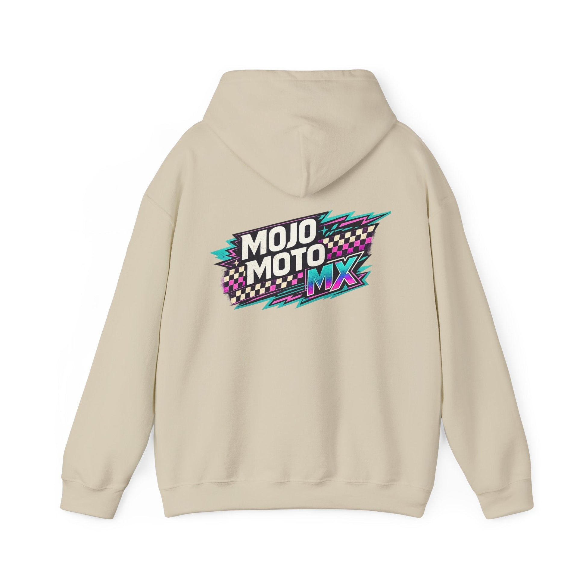 Mojo Moto MX Retro Racing Logo Hoodie - SJM Print Store