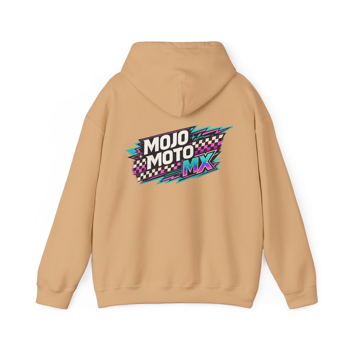 Mojo Moto MX Retro Racing Logo Hoodie - SJM Print Store