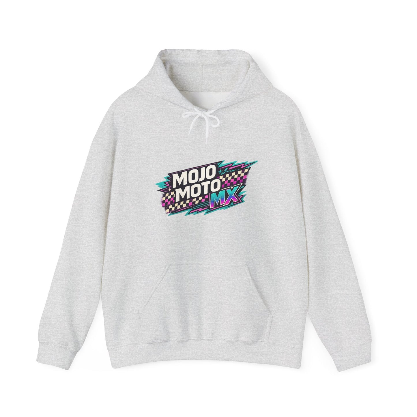 Mojo Moto MX Retro Racing Logo Hoodie - SJM Print Store