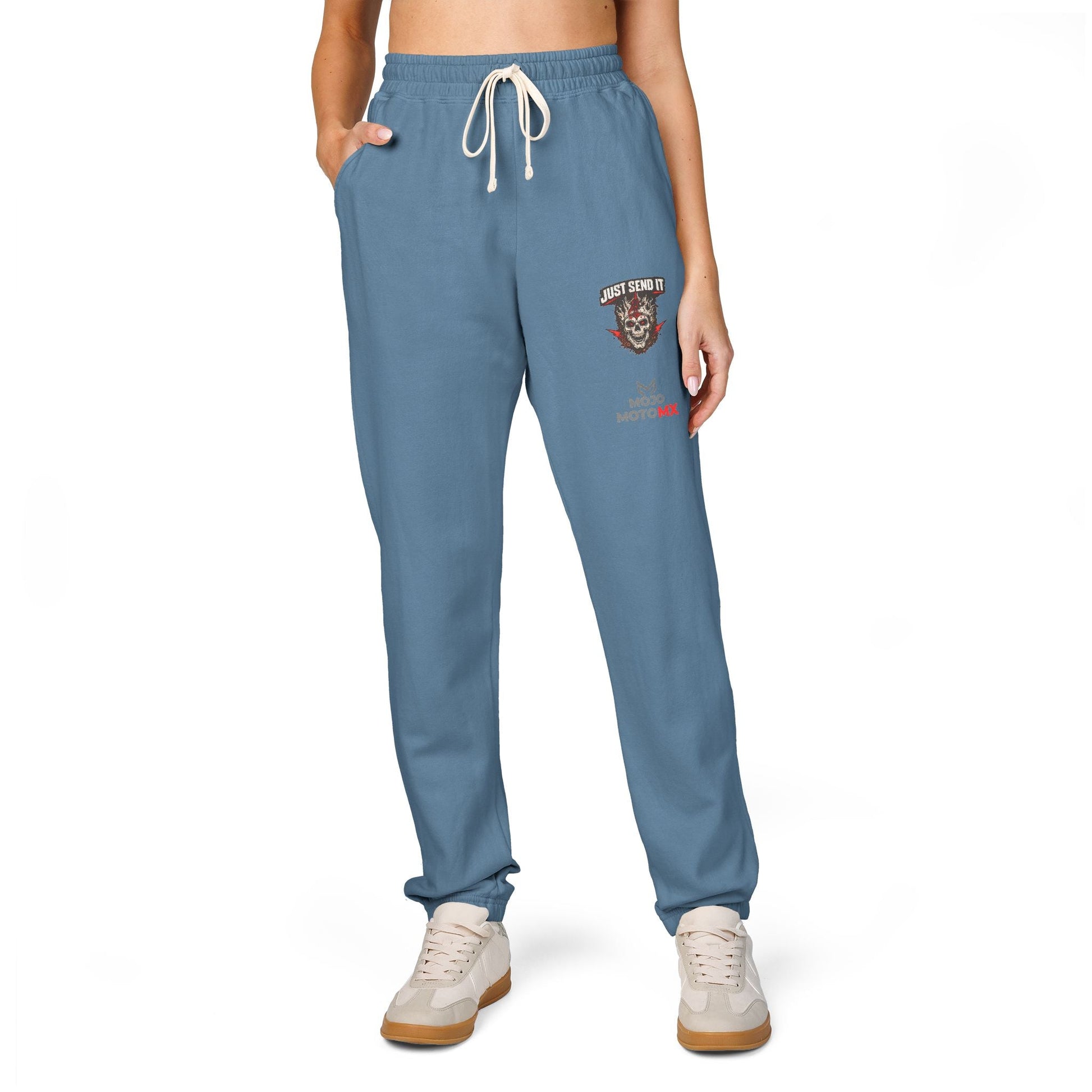 Mojo Moto 'Send It' Fleece Sweatpants MX Joggers - SJM Print Store
