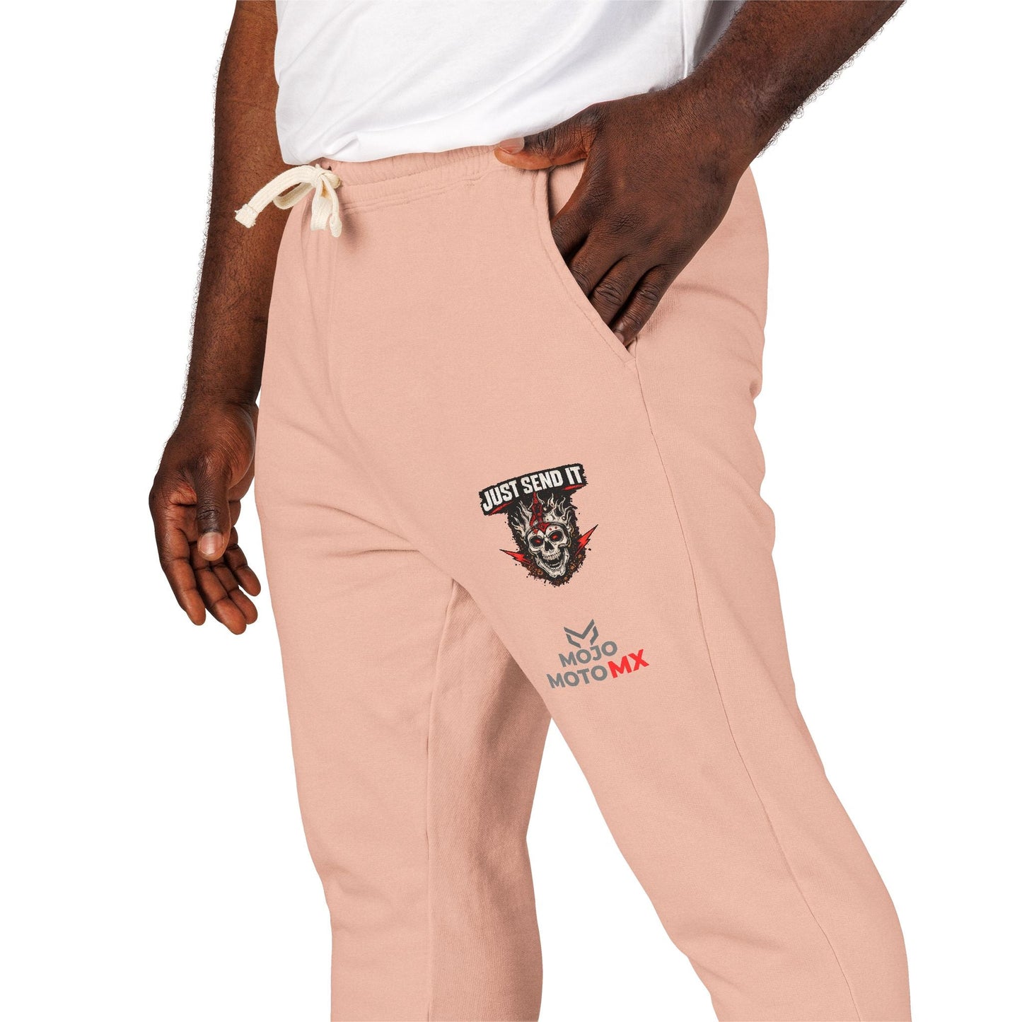 Mojo Moto 'Send It' Fleece Sweatpants MX Joggers - SJM Print Store