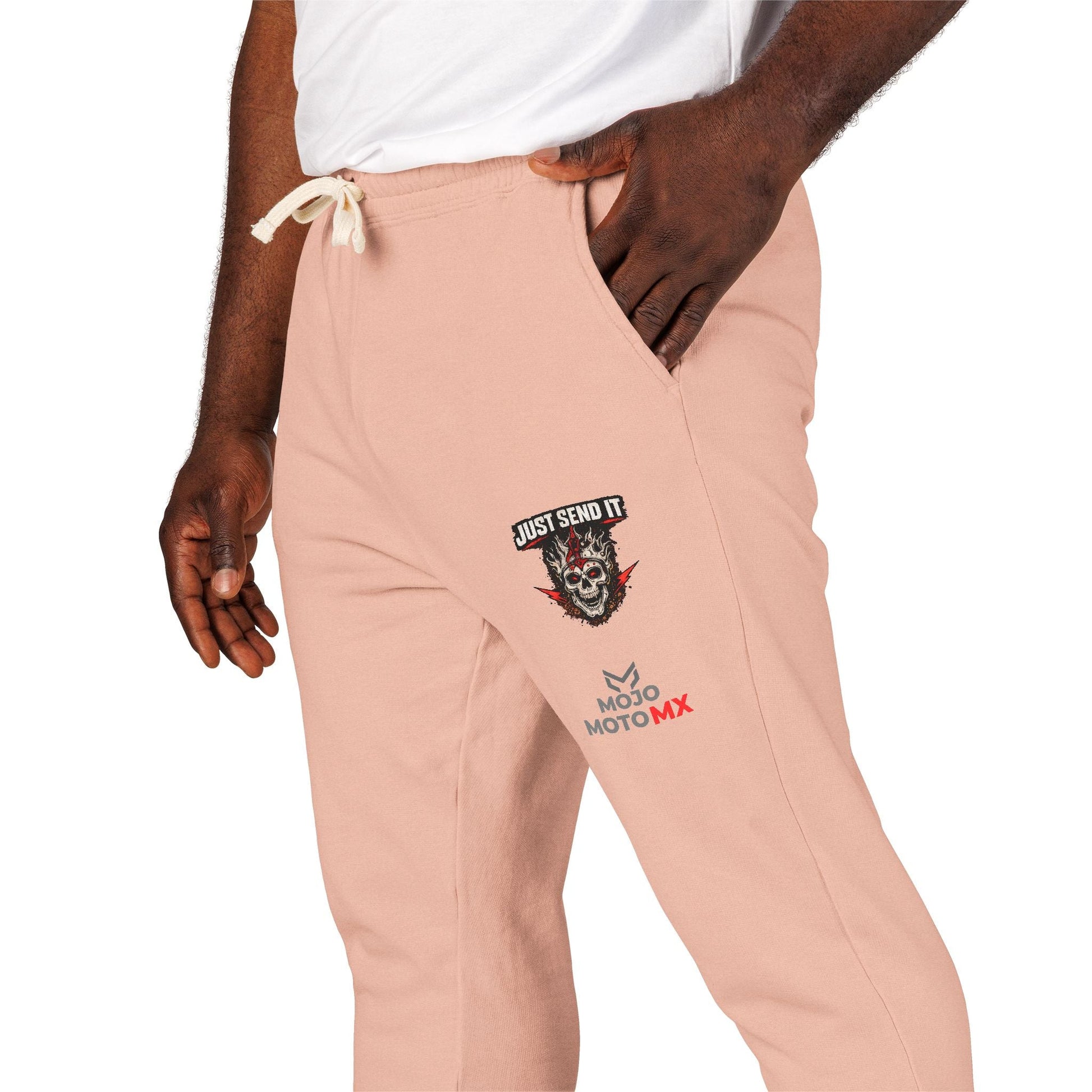 Mojo Moto 'Send It' Fleece Sweatpants MX Joggers - SJM Print Store