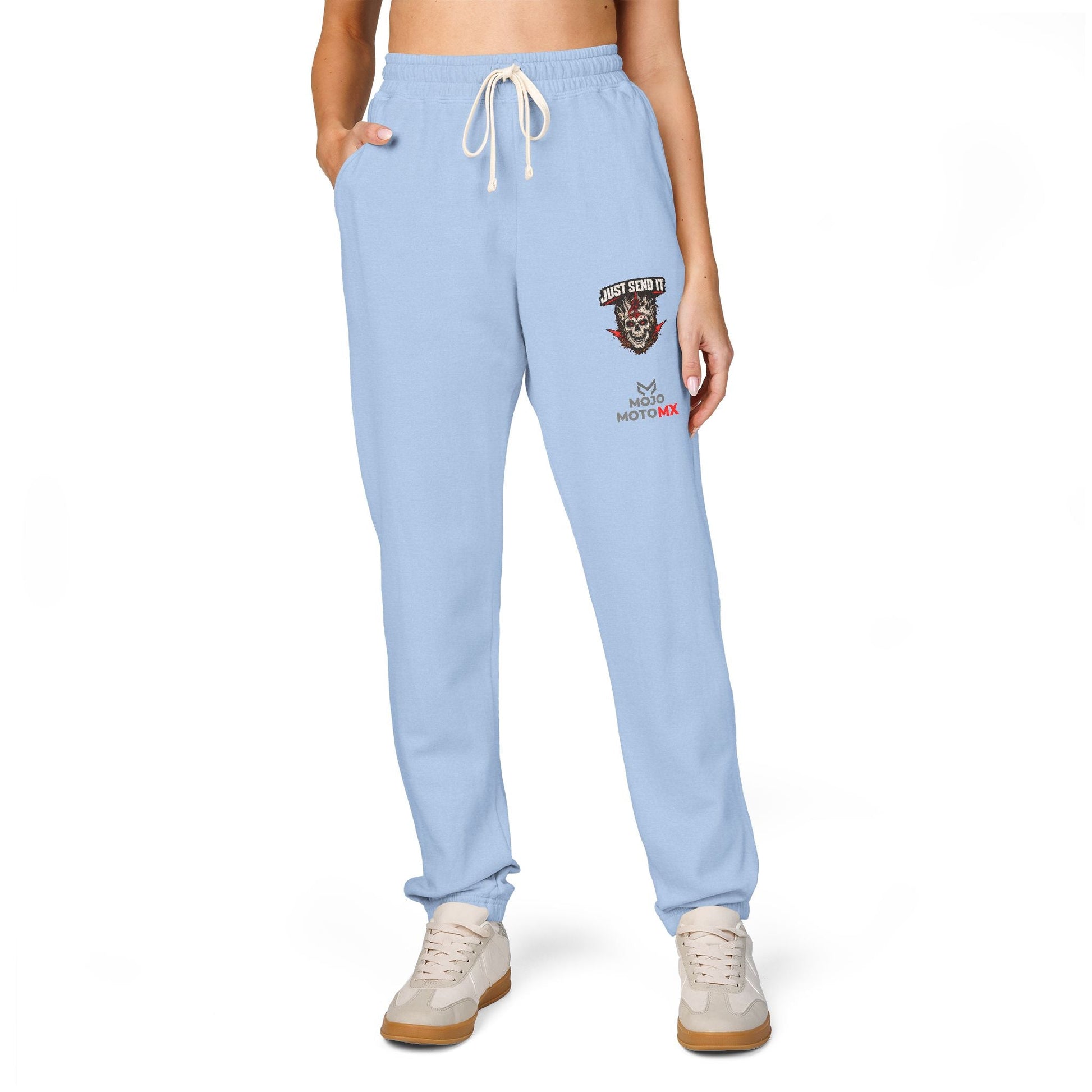 Mojo Moto 'Send It' Fleece Sweatpants MX Joggers - SJM Print Store