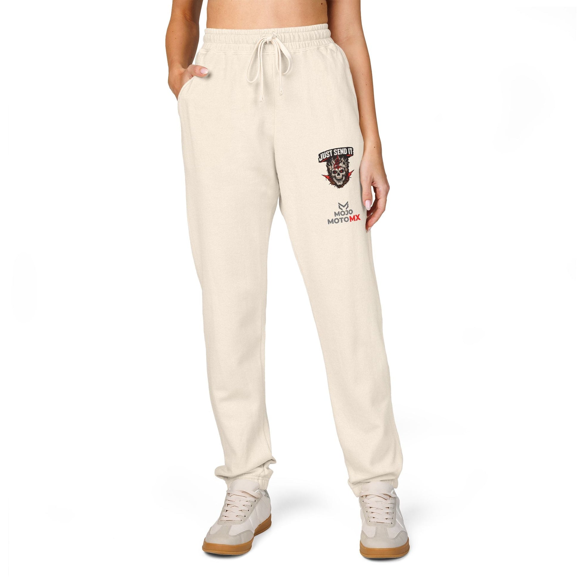 Mojo Moto 'Send It' Fleece Sweatpants MX Joggers - SJM Print Store