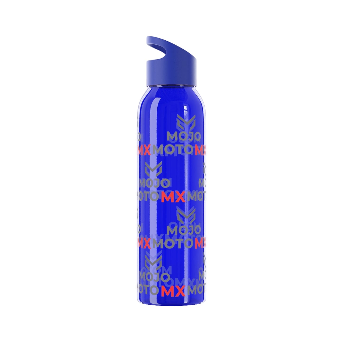MojoMoto MX Water Bottle Repeating Logo Design - SJM Print Store