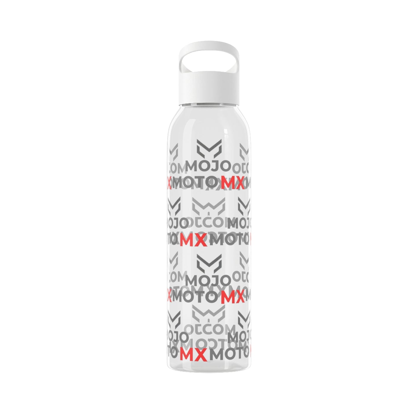 MojoMoto MX Water Bottle Repeating Logo Design - SJM Print Store