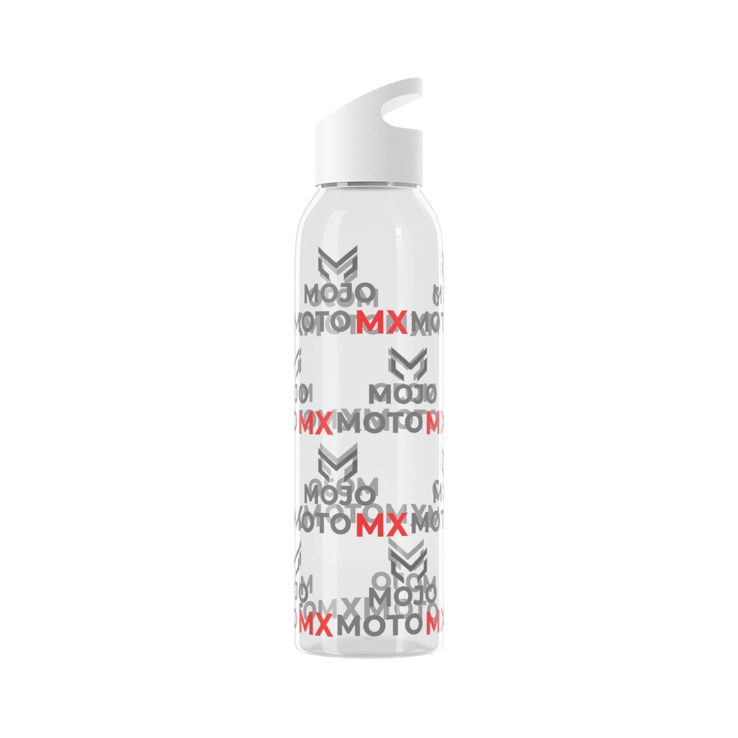 MojoMoto MX Water Bottle Repeating Logo Design - SJM Print Store