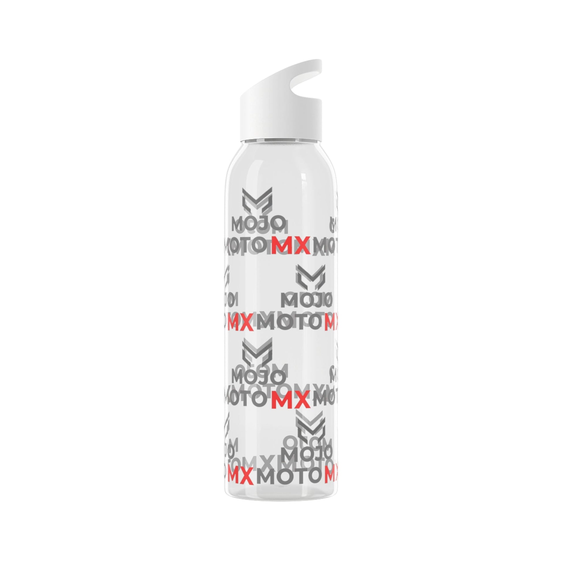 MojoMoto MX Water Bottle Repeating Logo Design - SJM Print Store