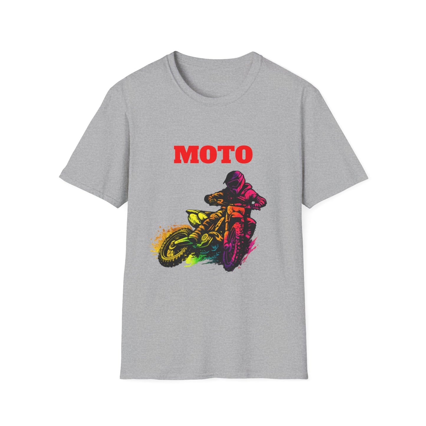Moto Dirt Bike T-Shirt Unisex Rider Graphic Tee - SJM Print Store