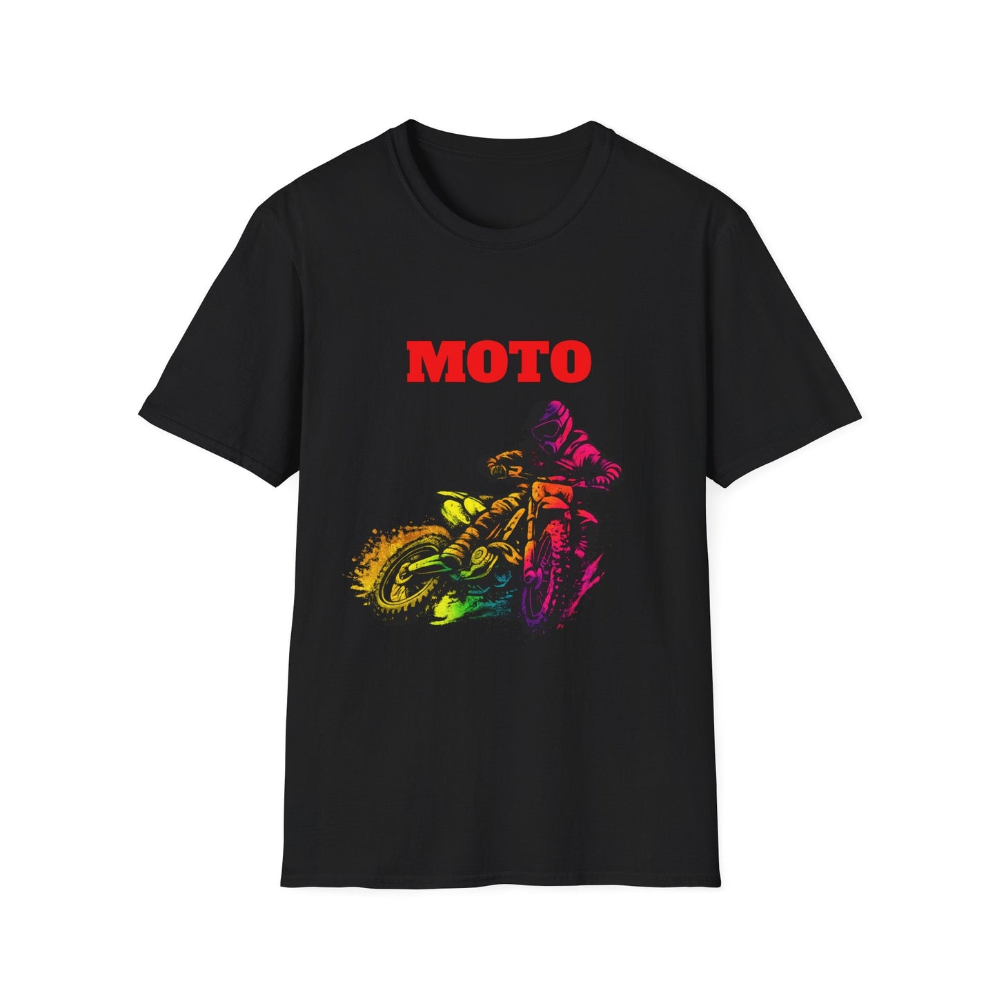 Moto Dirt Bike T-Shirt Unisex Rider Graphic Tee - SJM Print Store