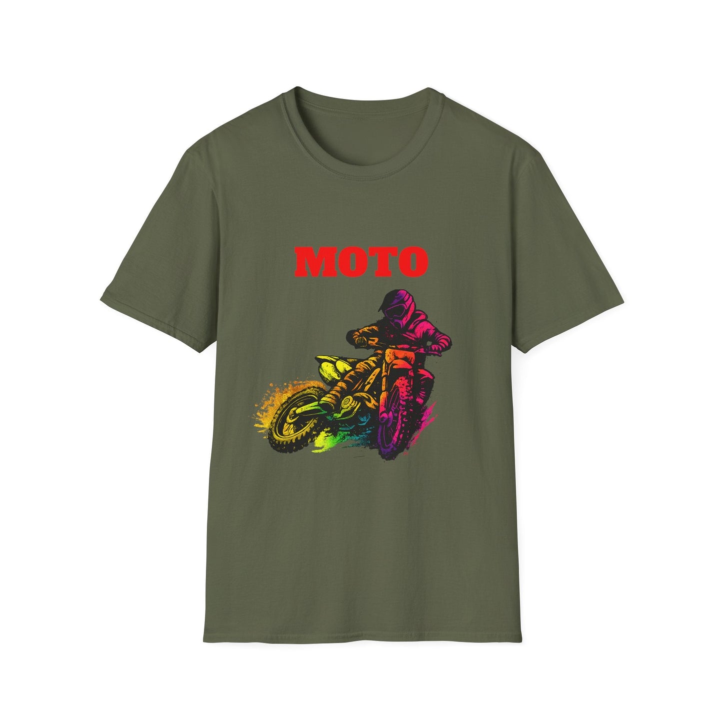 Moto Dirt Bike T-Shirt Unisex Rider Graphic Tee - SJM Print Store