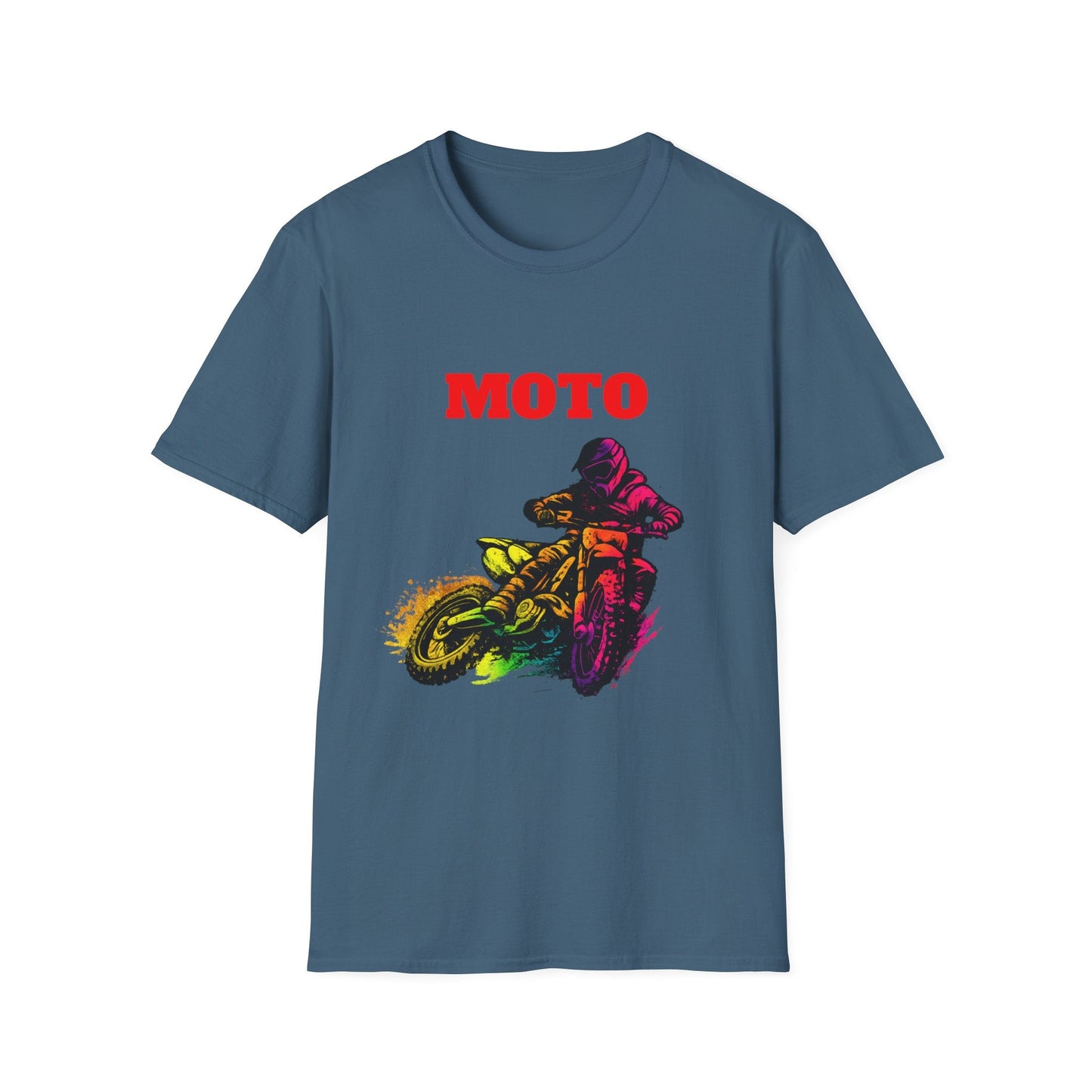Moto Dirt Bike T-Shirt Unisex Rider Graphic Tee - SJM Print Store