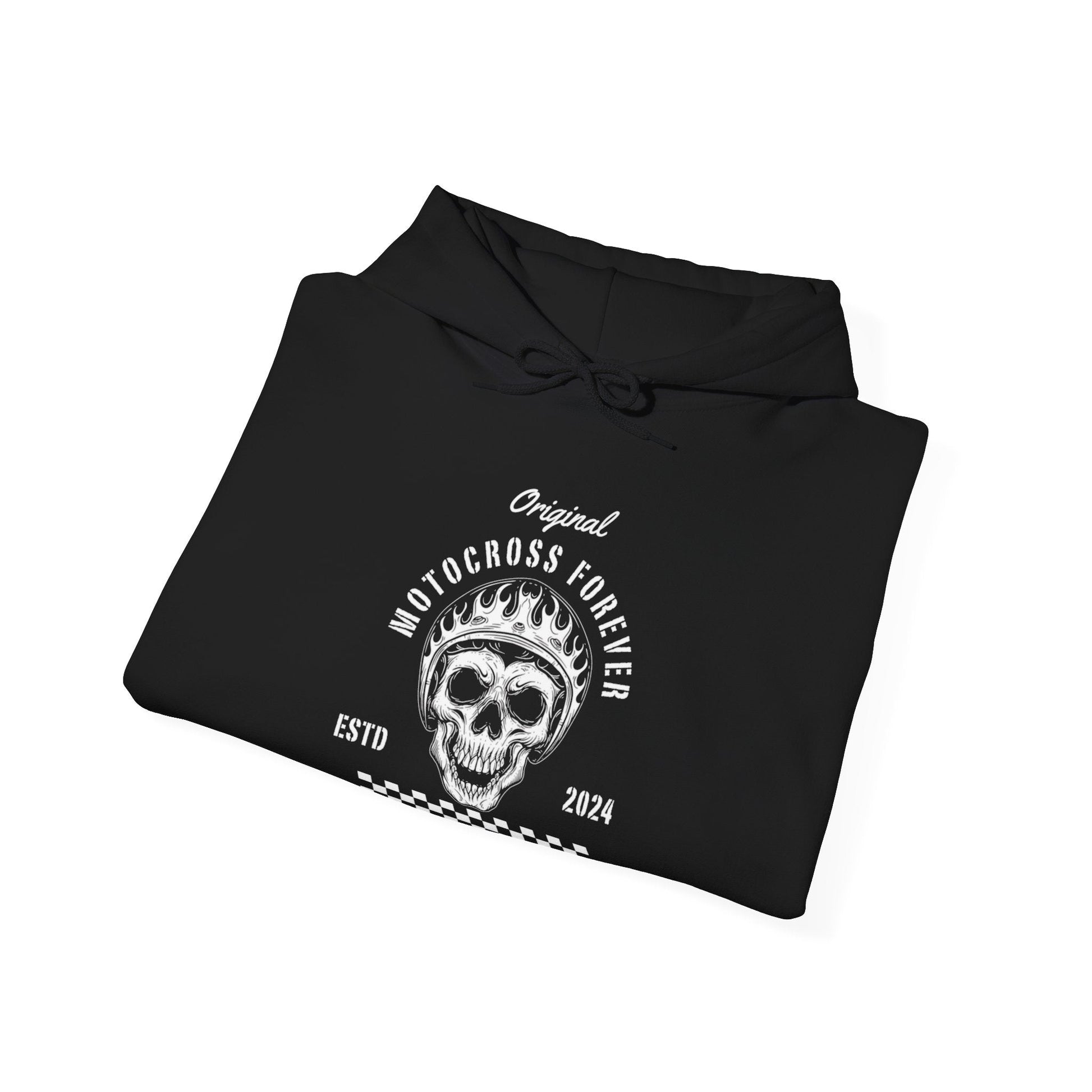 Motocross Forever Hooded Sweatshirt - Perfect for All Seasons - SJM Print Store