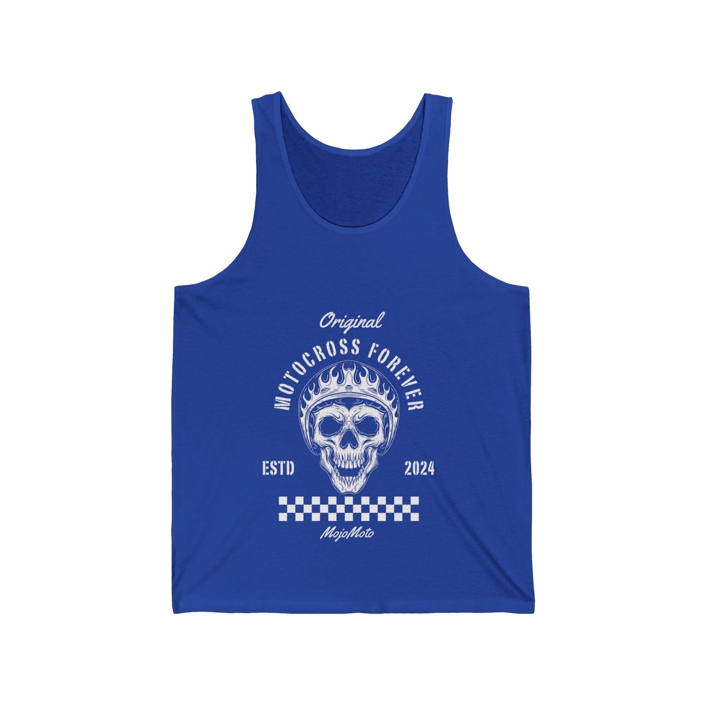 Motocross Forever Skull Tank Top - SJM Print Store