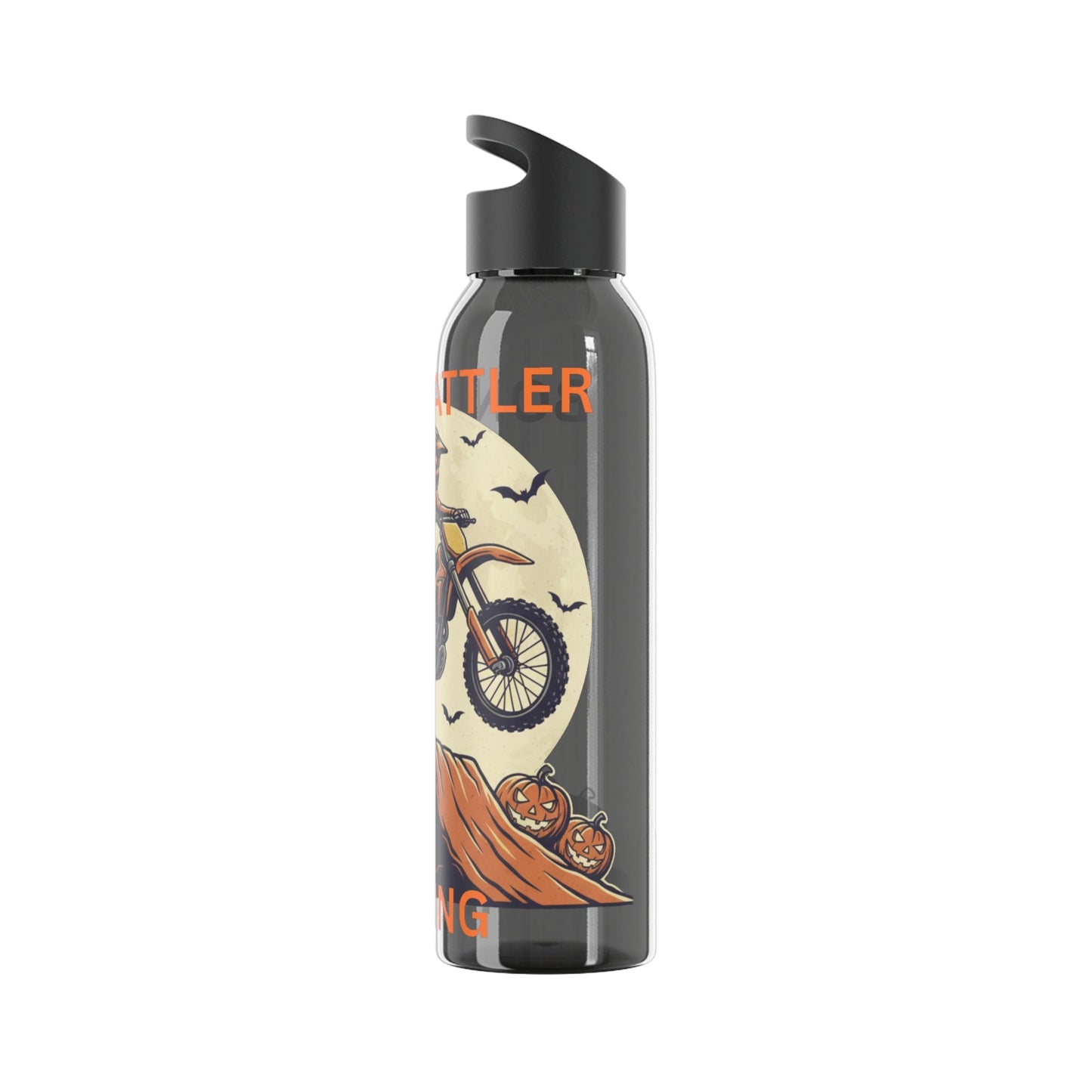 Motocross Halloween Themed Water Bottle - SJM Print Store