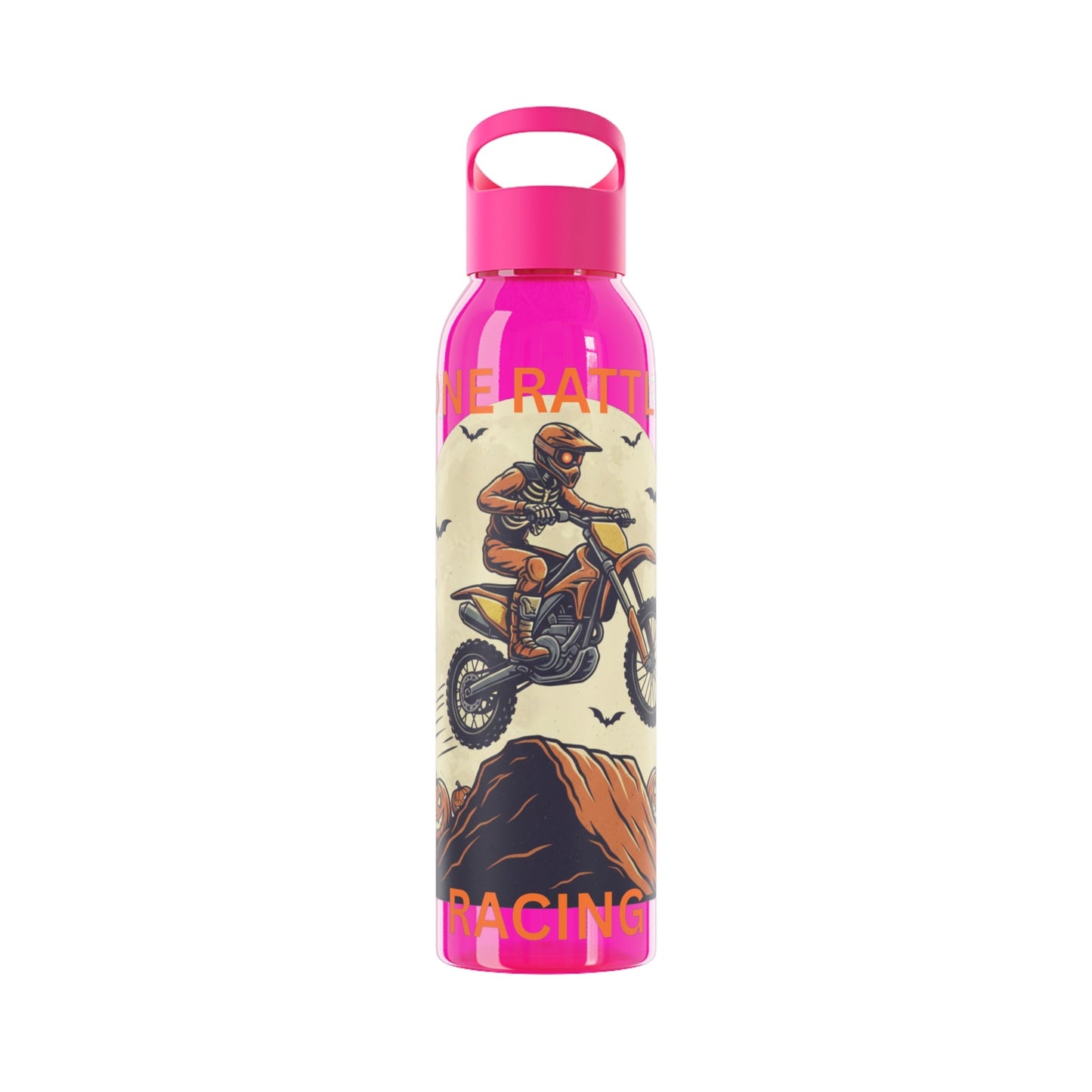 Motocross Halloween Themed Water Bottle - SJM Print Store