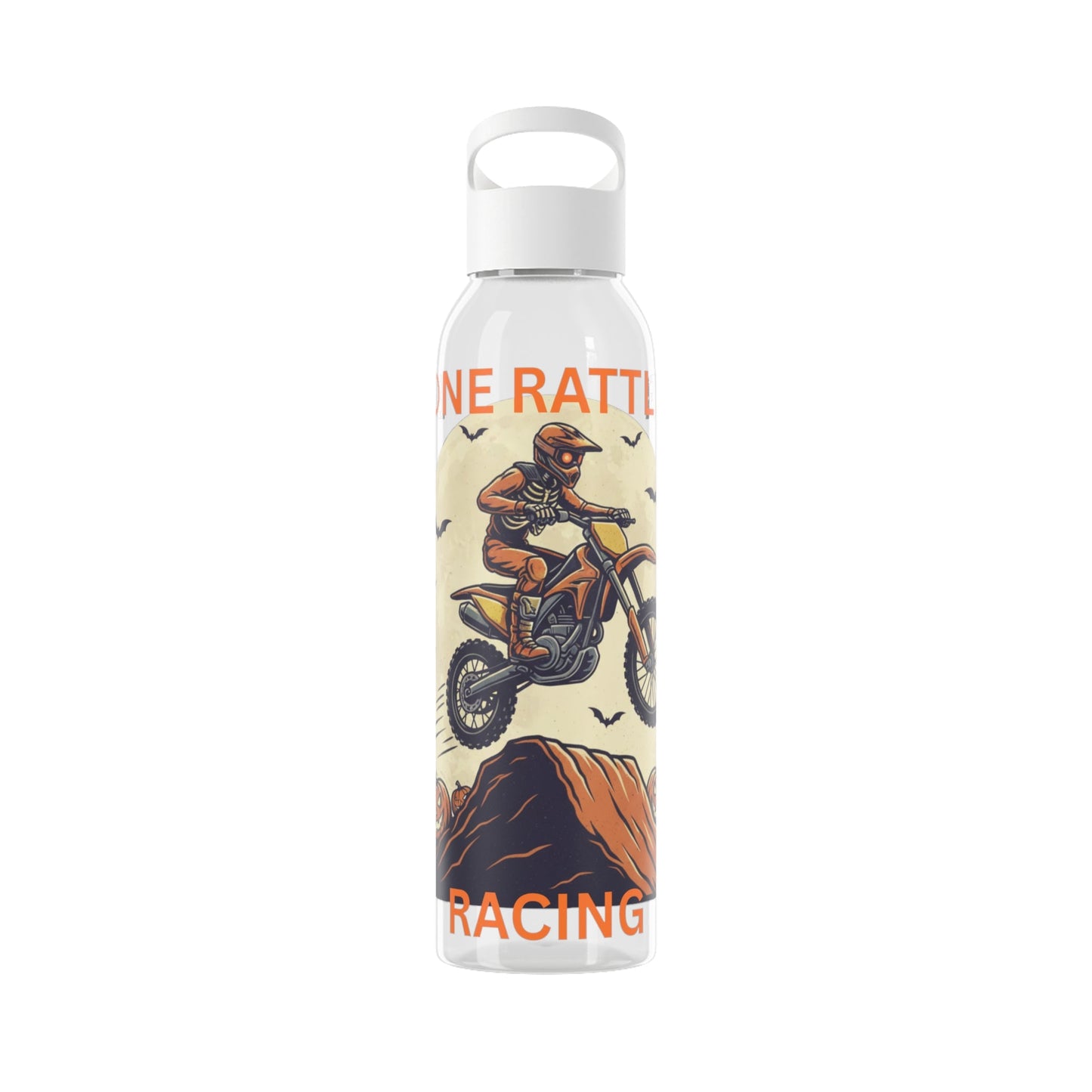 Motocross Halloween Themed Water Bottle - SJM Print Store