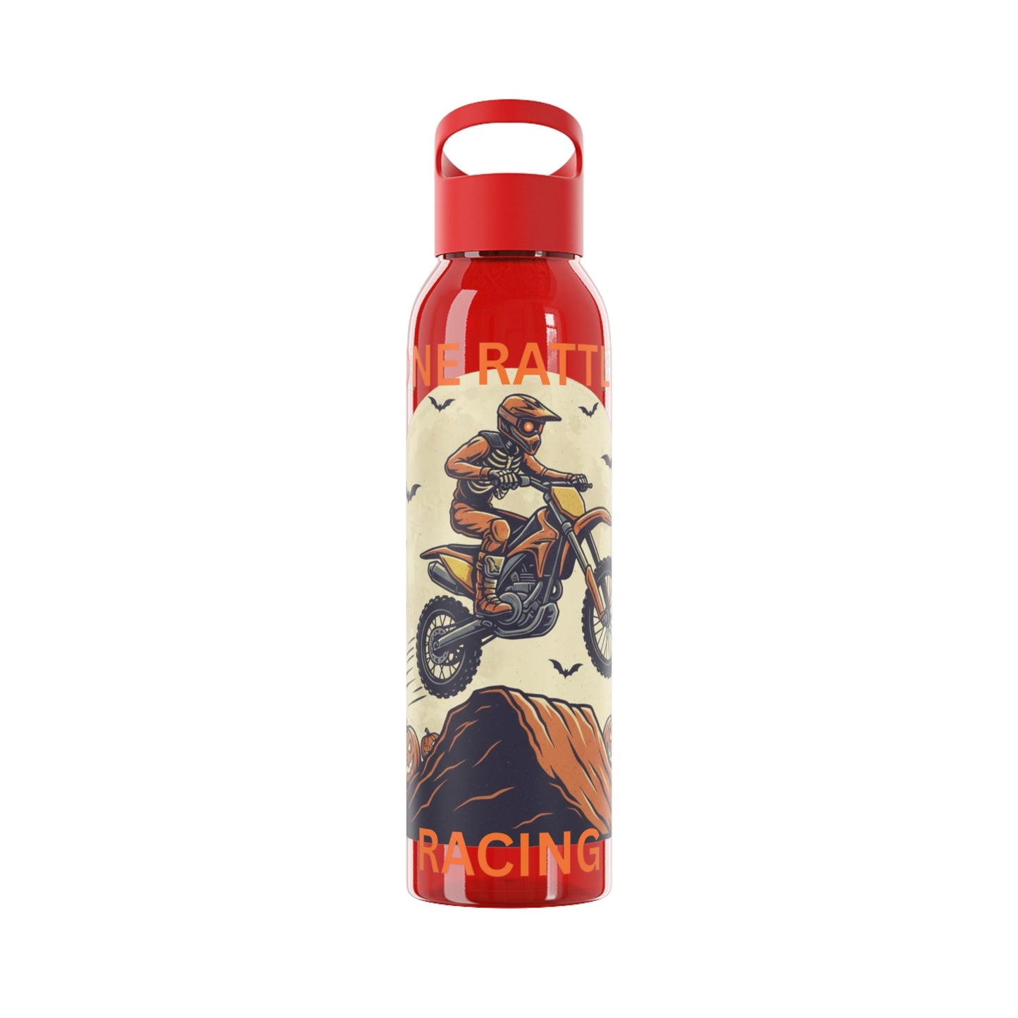 Motocross Halloween Themed Water Bottle - SJM Print Store