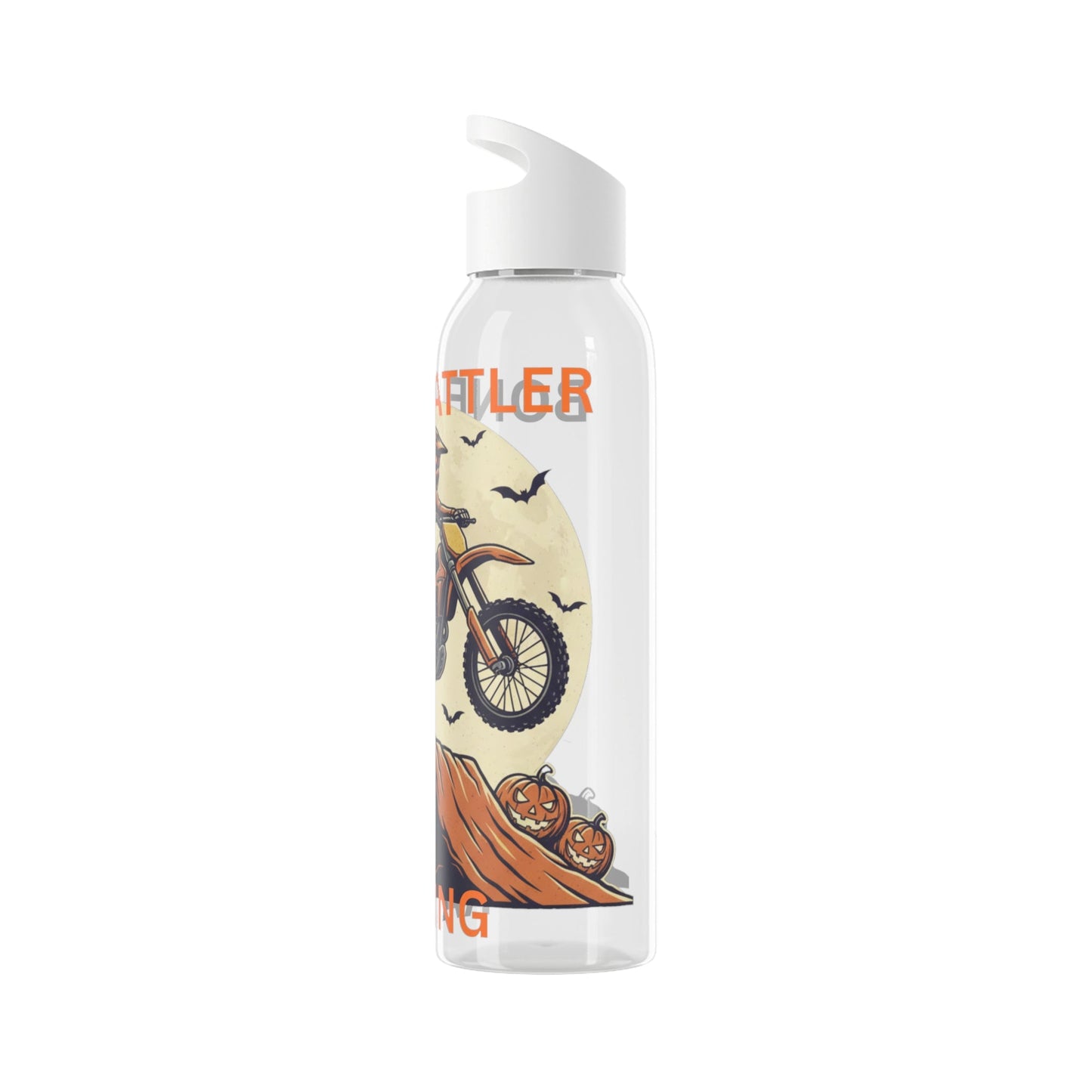 Motocross Halloween Themed Water Bottle - SJM Print Store