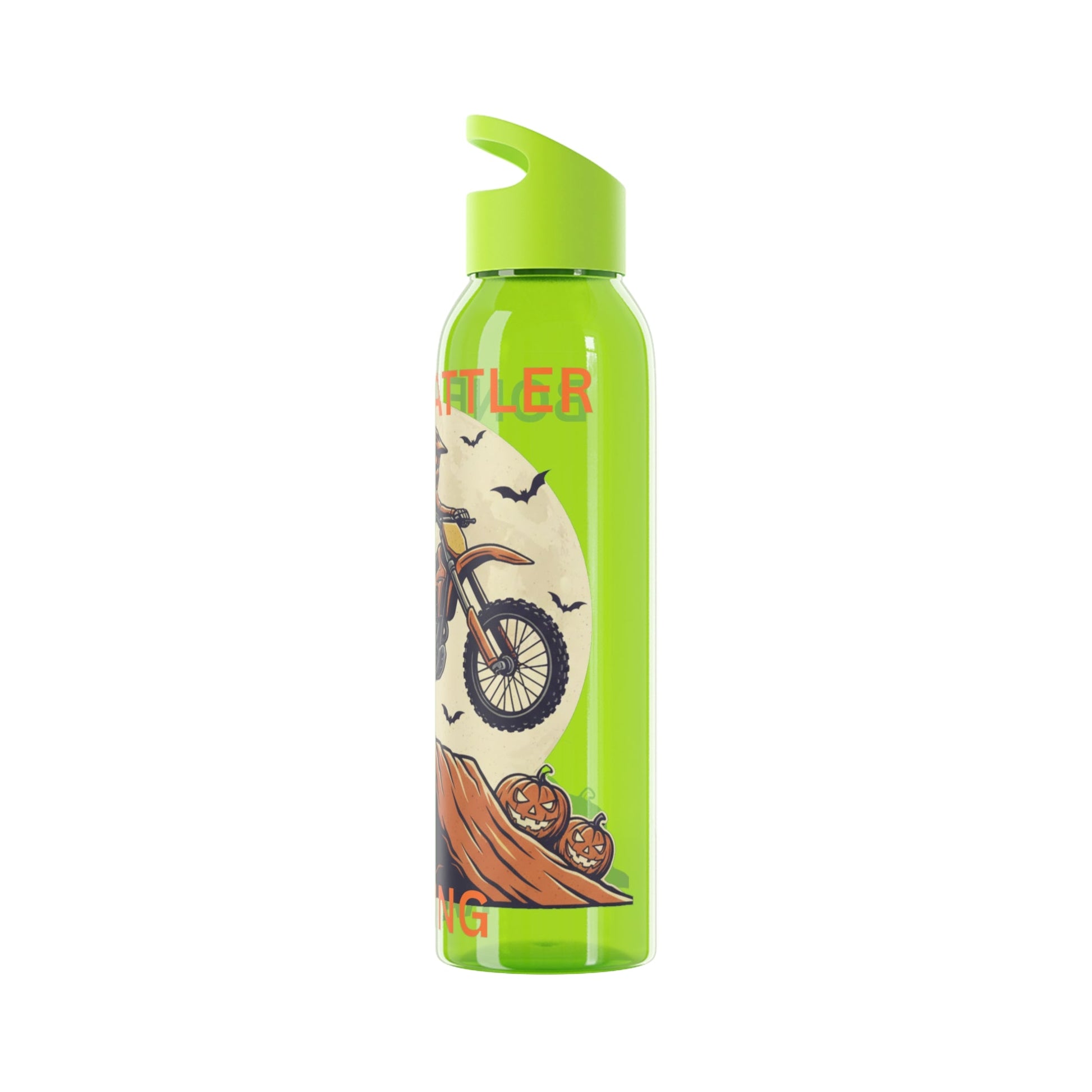 Motocross Halloween Themed Water Bottle - SJM Print Store