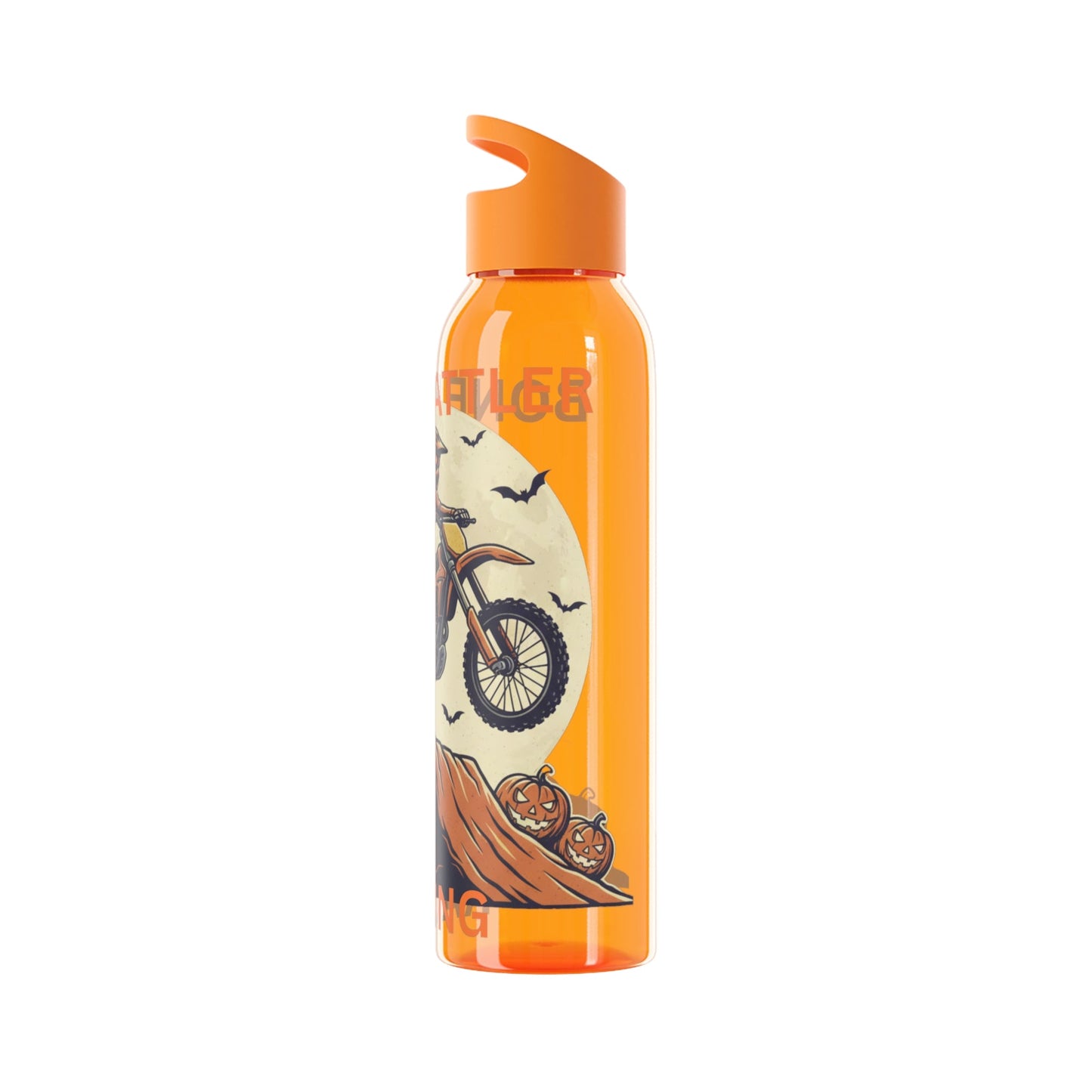 Motocross Halloween Themed Water Bottle - SJM Print Store
