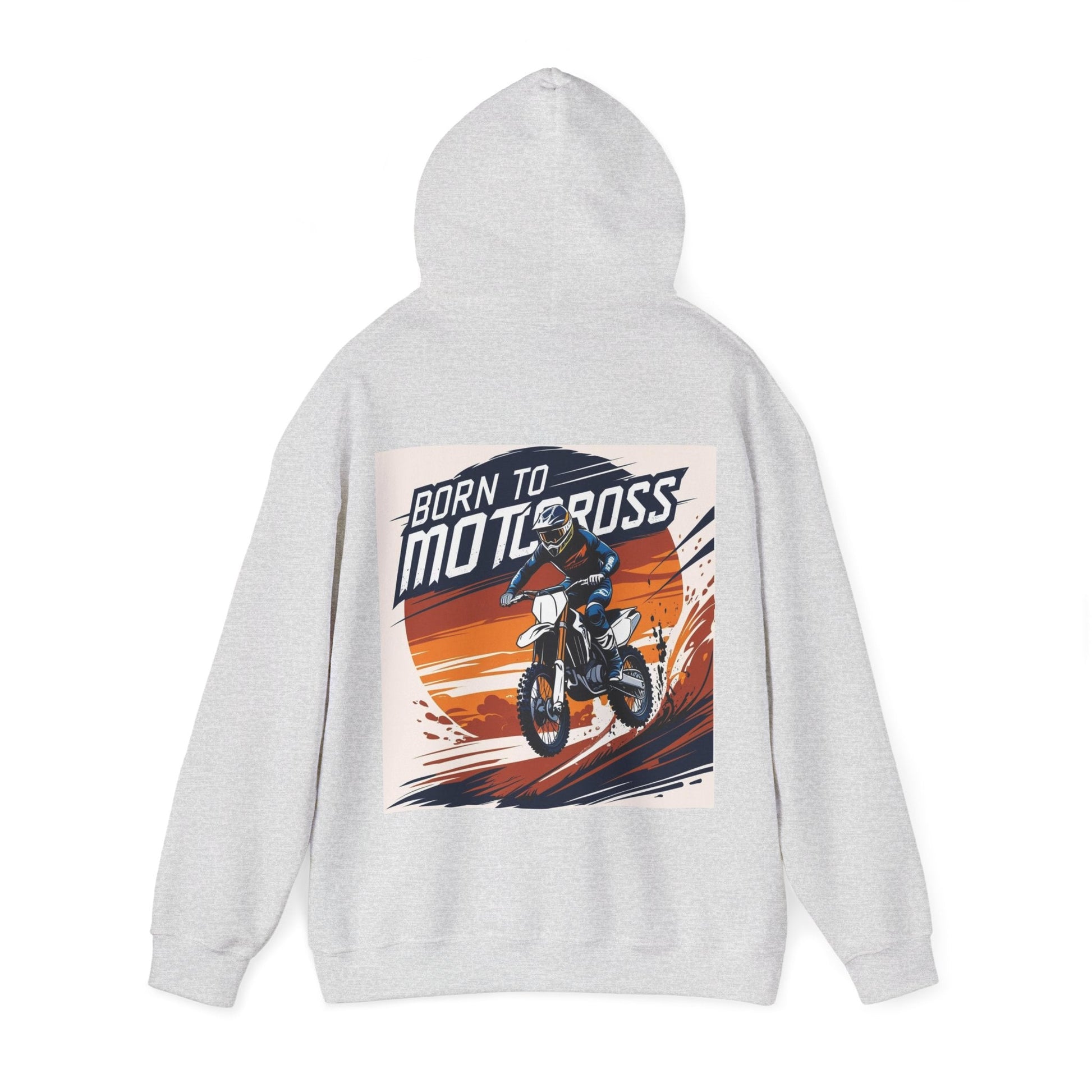 Motocross Hoodie, Unisex Heavy Blend Sweatshirt - SJM Print Store