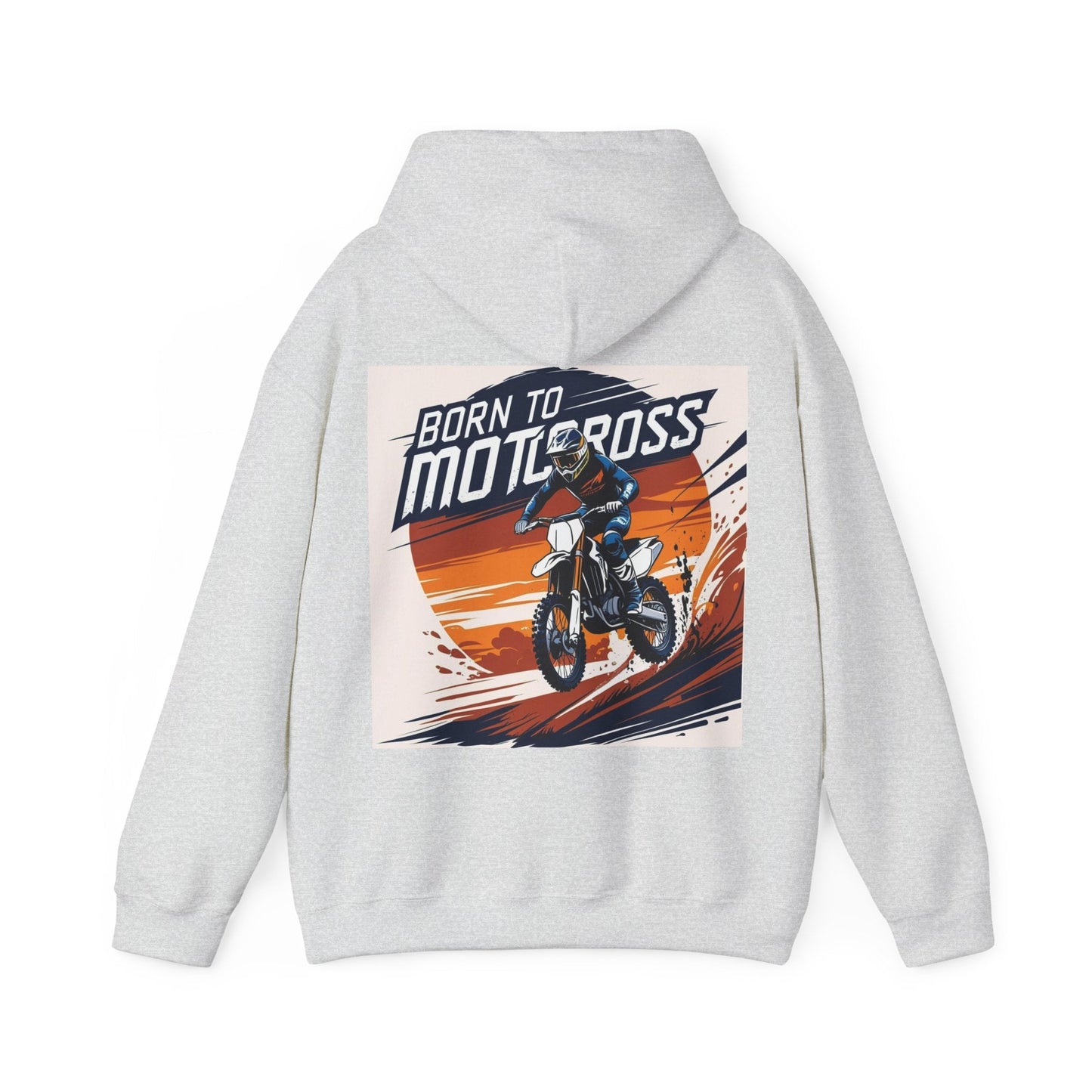 Motocross Hoodie, Unisex Heavy Blend Sweatshirt - SJM Print Store