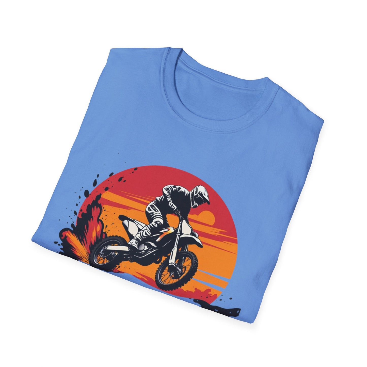 Motocross Sunset T-Shirt Born to Motocross Dirt Bike Tee - SJM Print Store