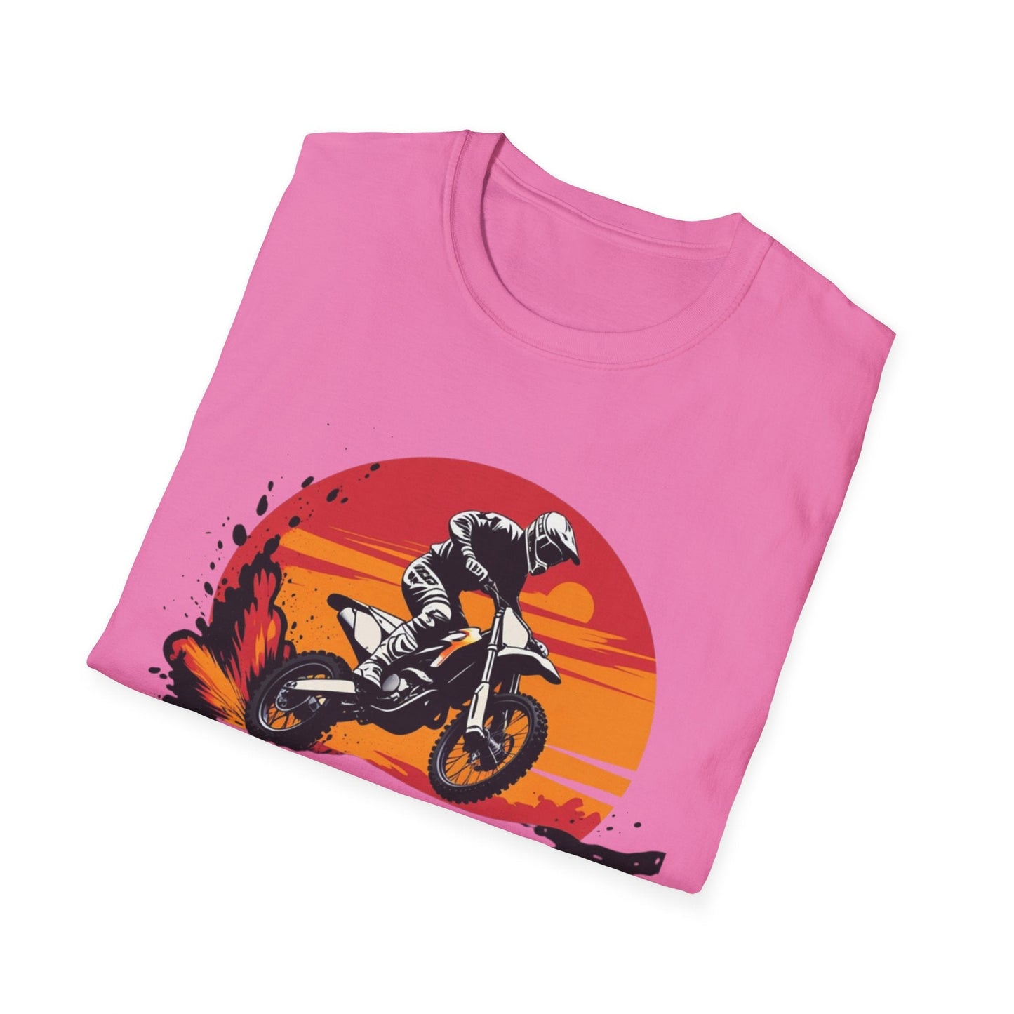 Motocross Sunset T-Shirt Born to Motocross Dirt Bike Tee - SJM Print Store
