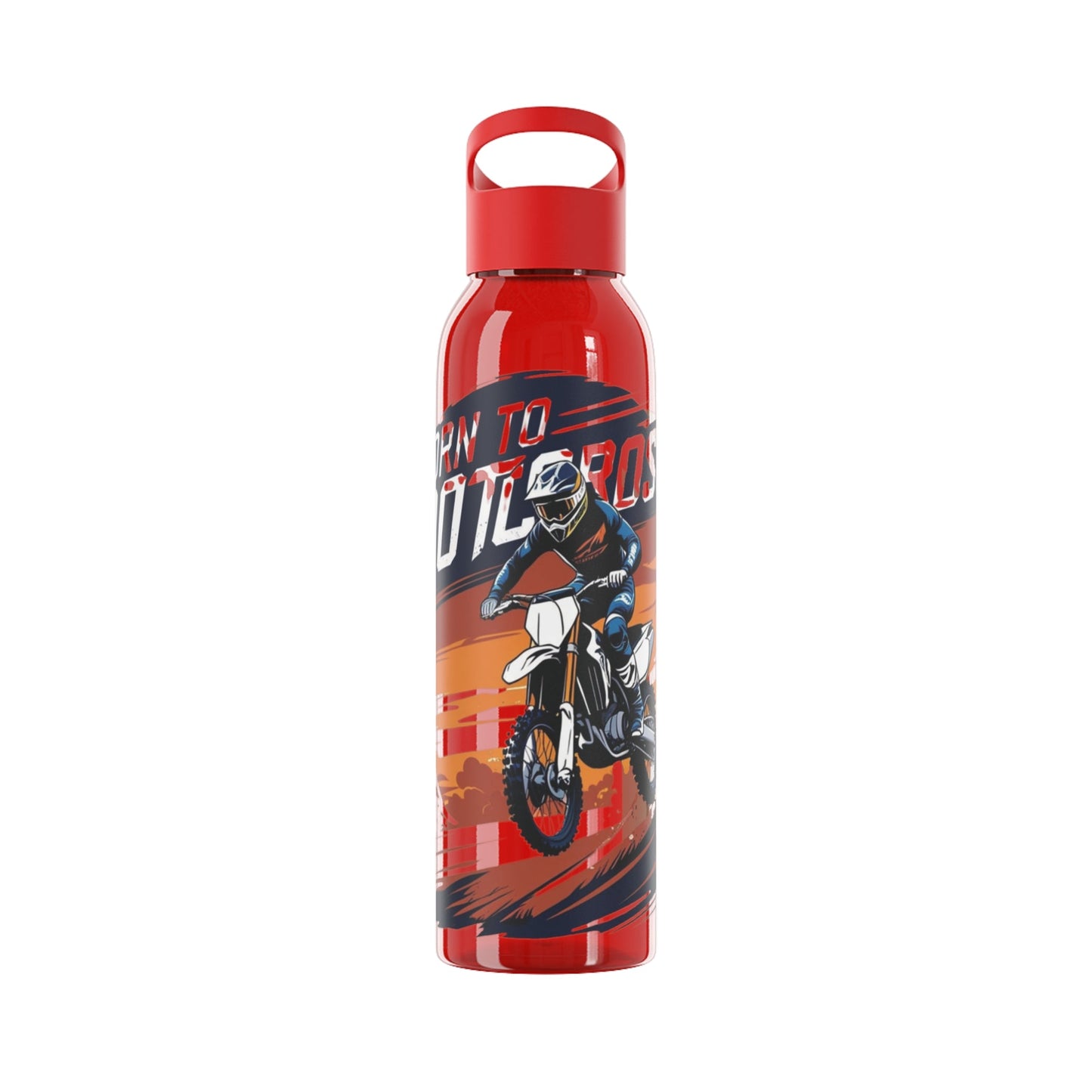 Motocross Water Bottle - for Fans & Riders - SJM Print Store