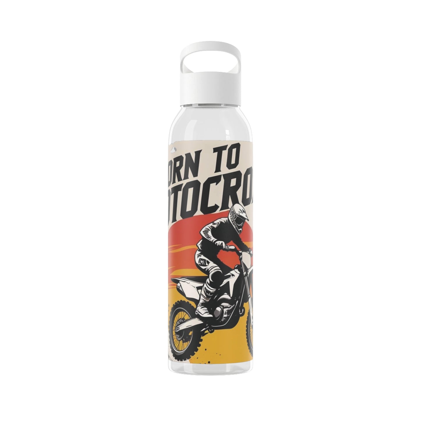 Motocross Water Bottle - Perfect for Riders & Supporters - SJM Print Store