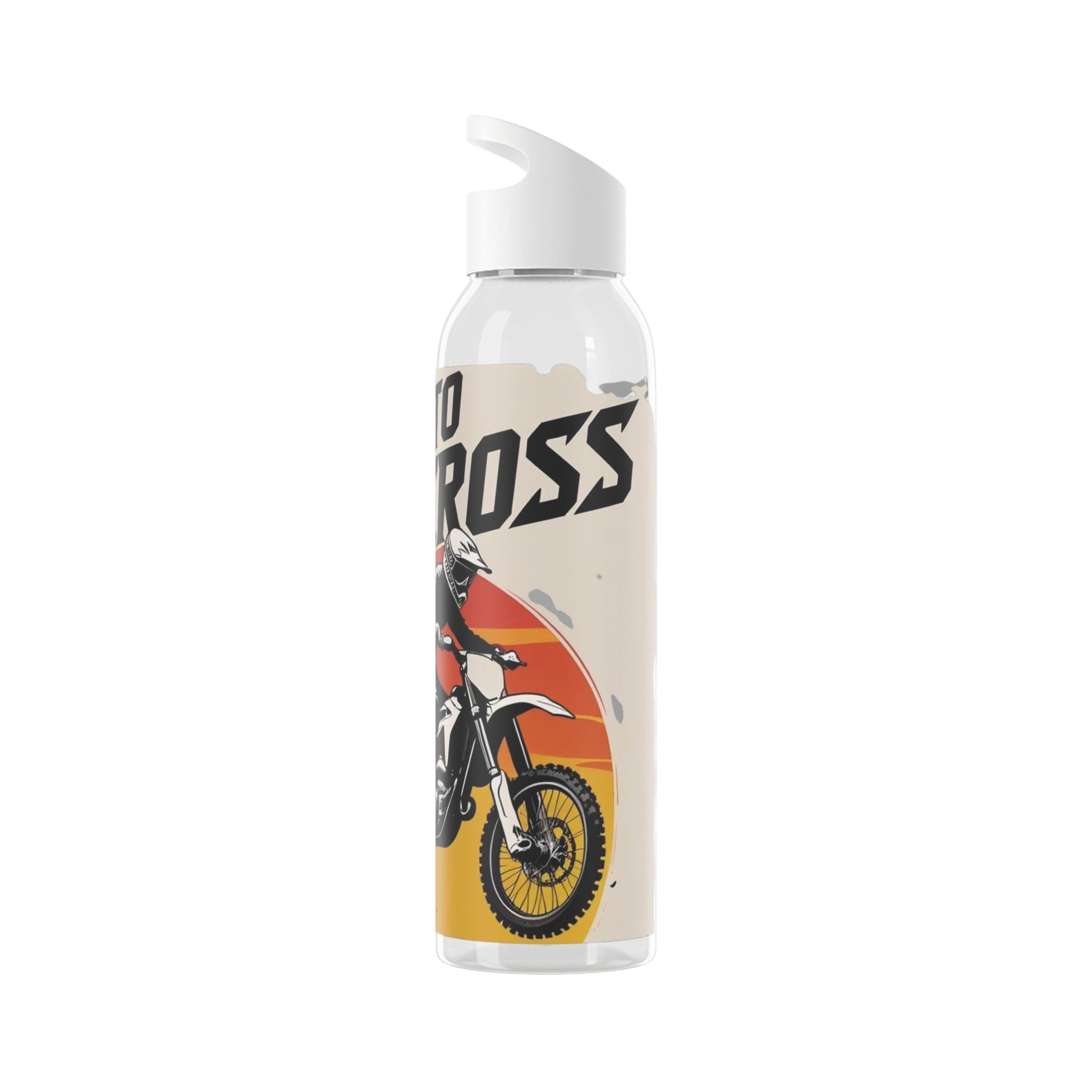 Motocross Water Bottle - Perfect for Riders & Supporters - SJM Print Store