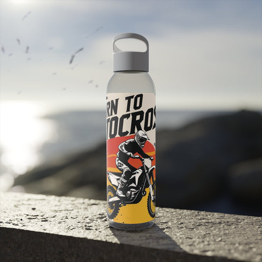 Motocross Water Bottle - Perfect for Riders & Supporters - SJM Print Store