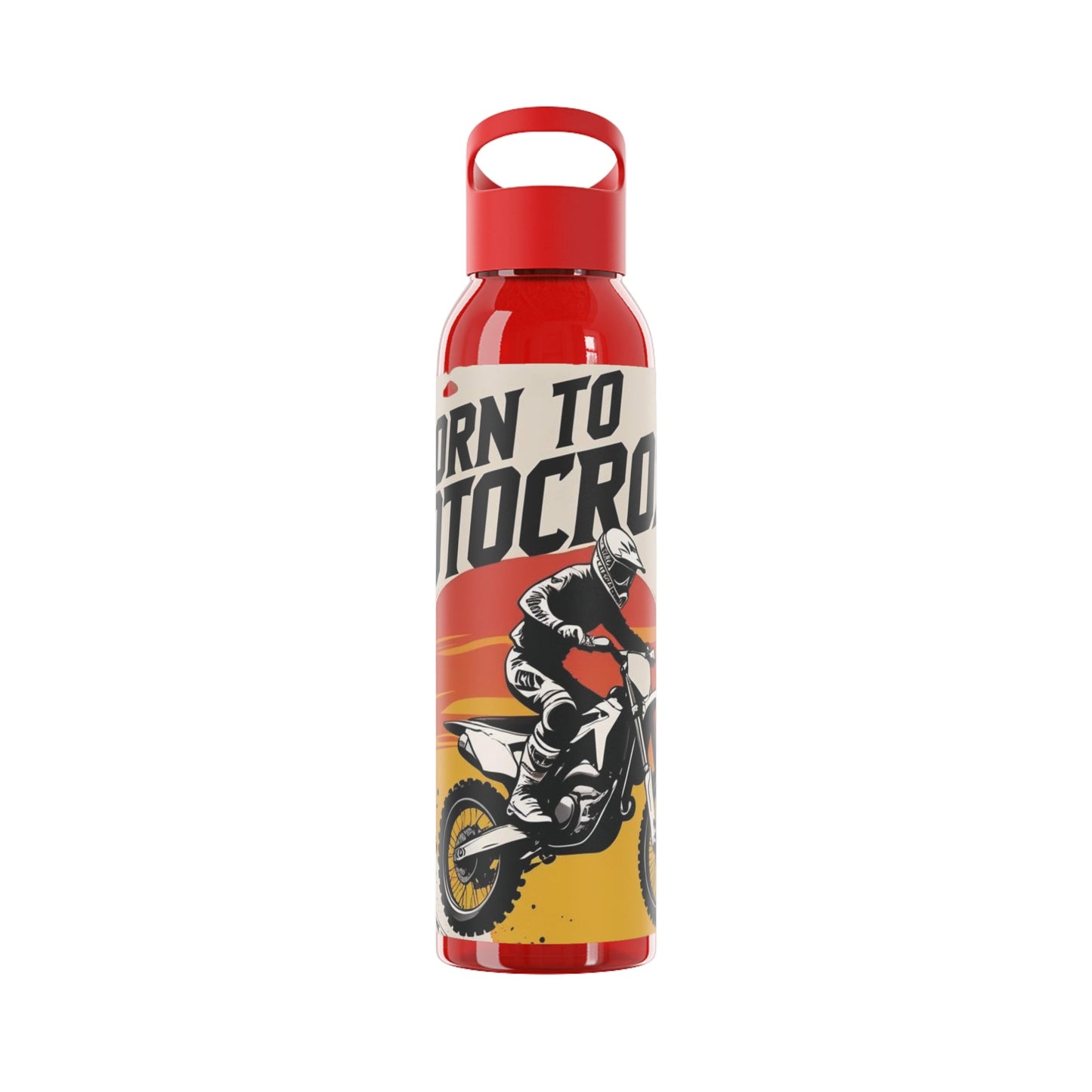 Motocross Water Bottle - Perfect for Riders & Supporters - SJM Print Store