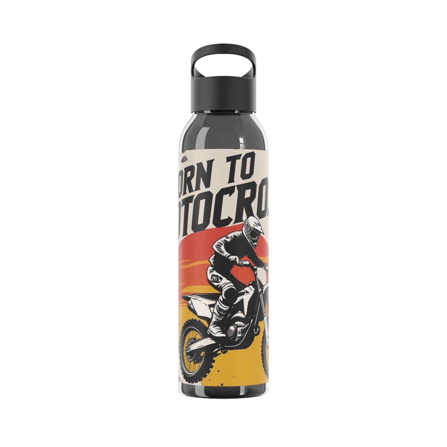 Motocross Water Bottle - Perfect for Riders & Supporters - SJM Print Store