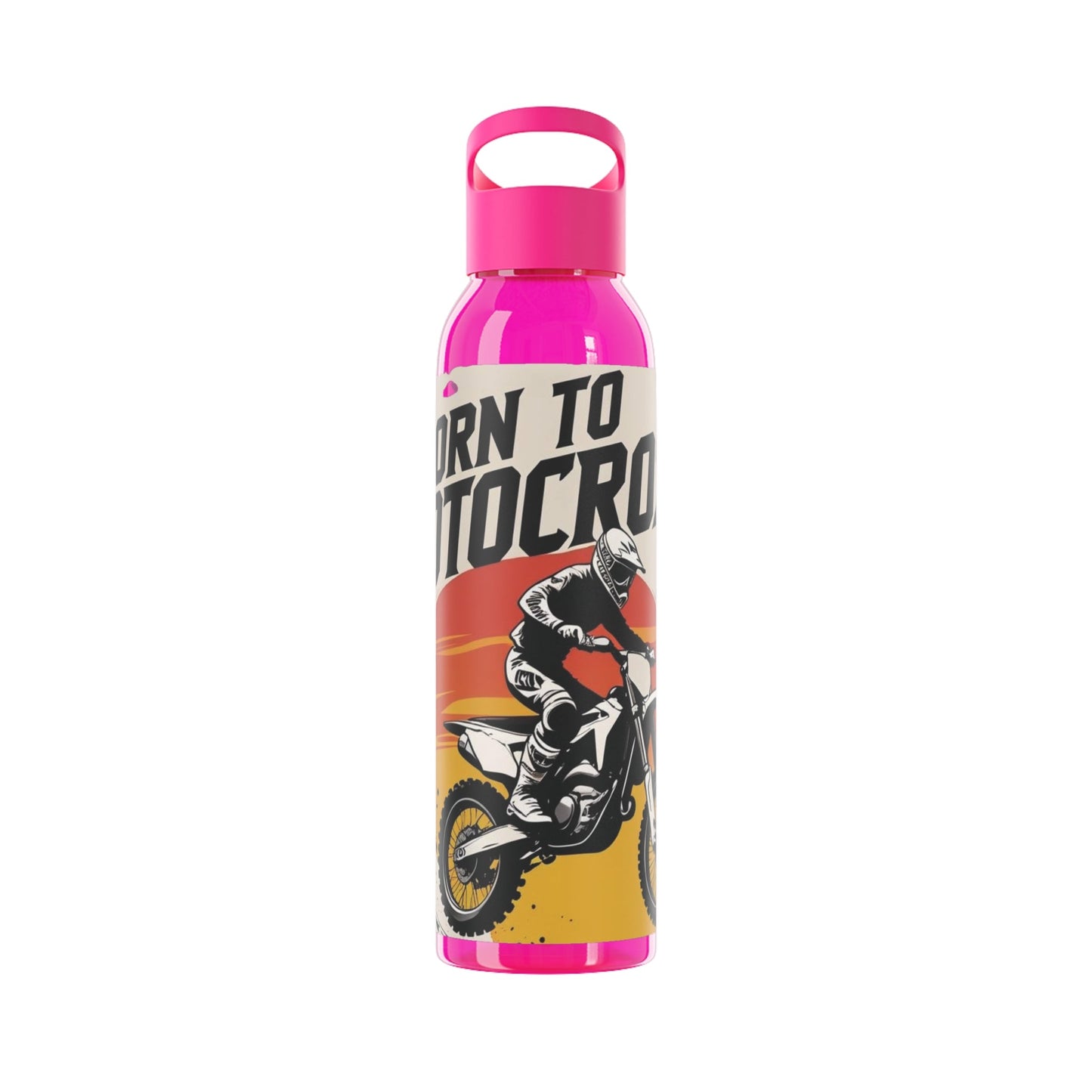 Motocross Water Bottle - Perfect for Riders & Supporters - SJM Print Store