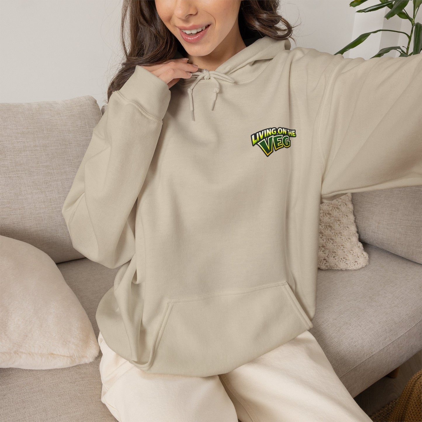 Mountain Biking Runner Bean Hoodie - SJM Print Store