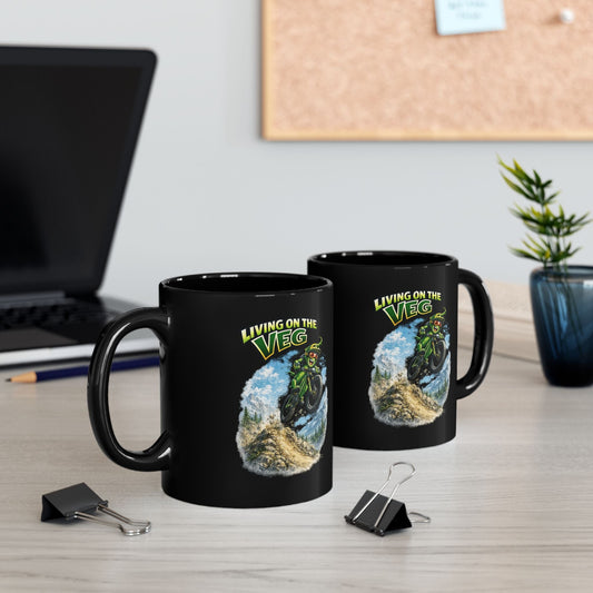 Mountain Biking Runner Bean Mug - SJM Print Store